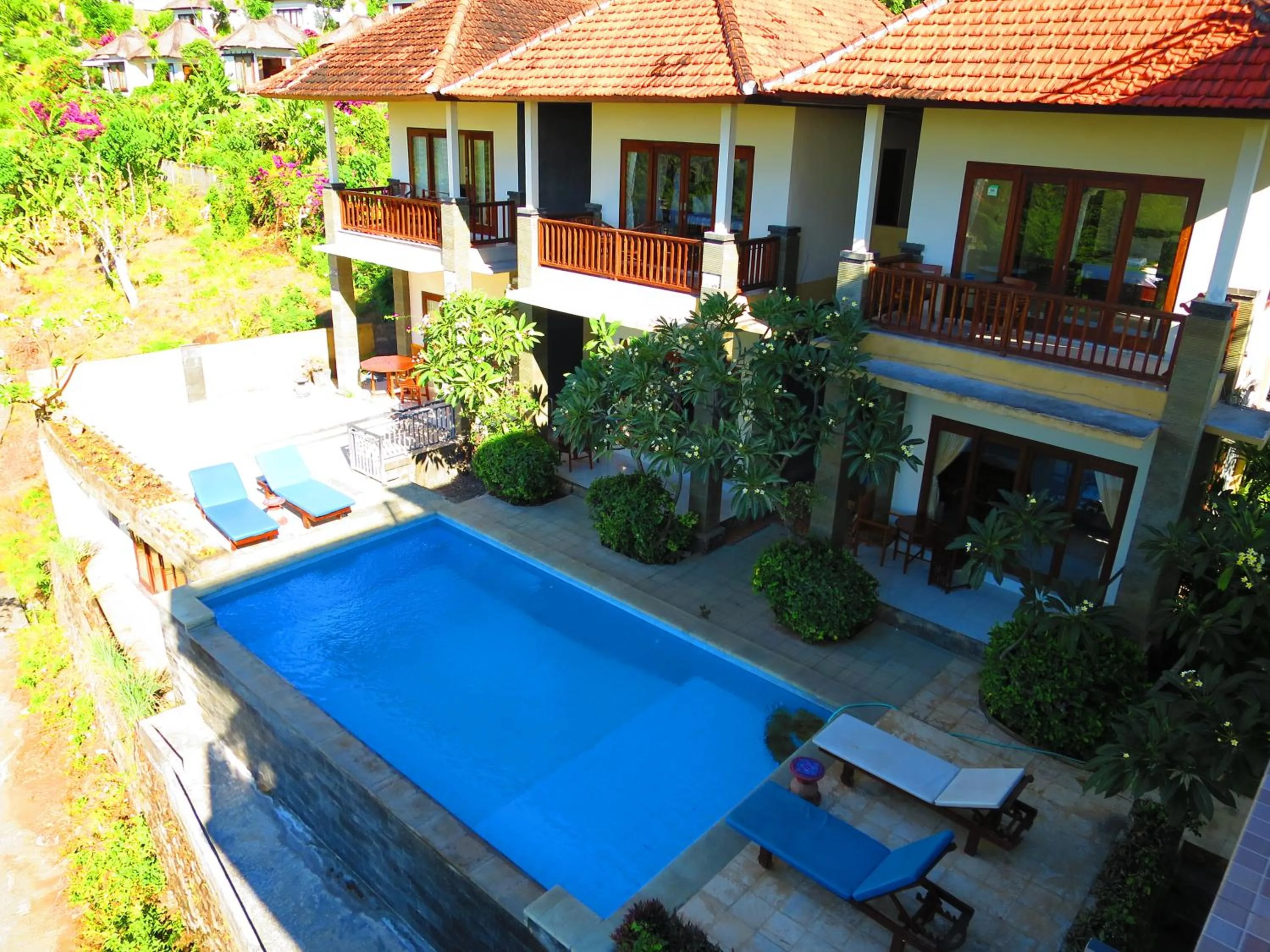 Swimming pool in Anugerah Villas