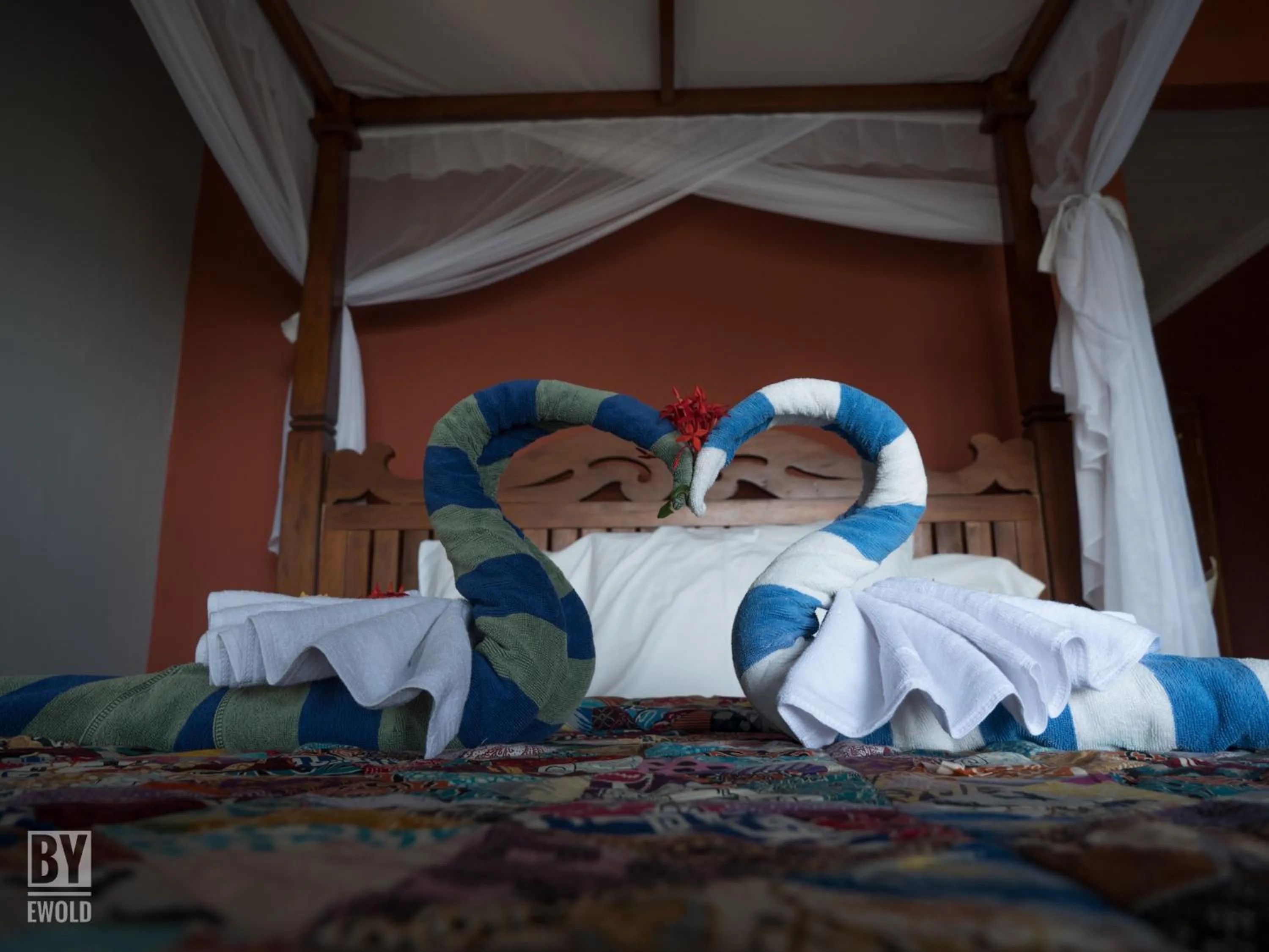 Bed in Anugerah Villas