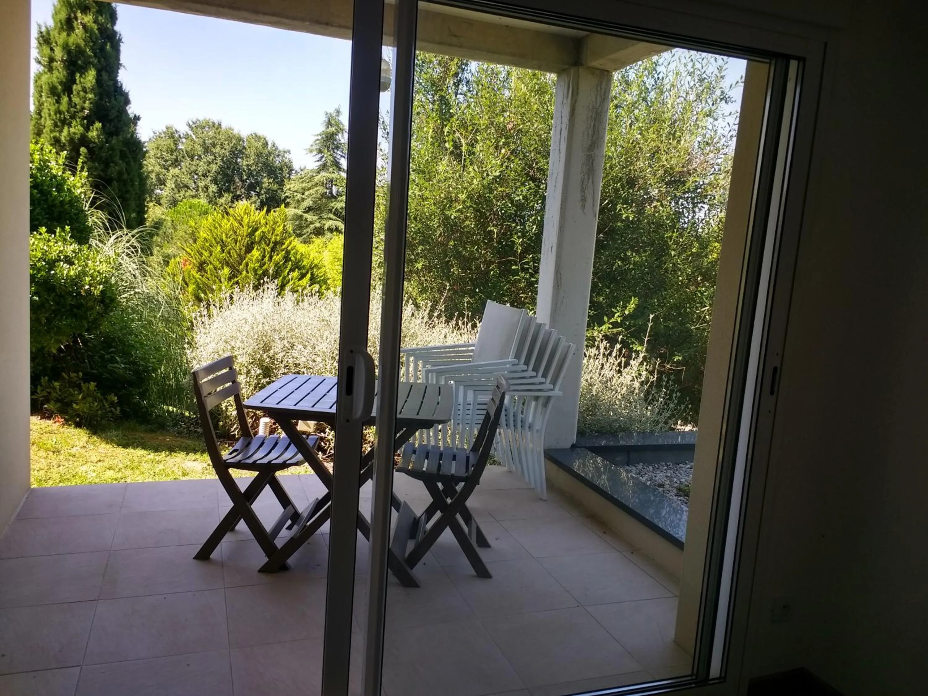 Garden in villa terrefort