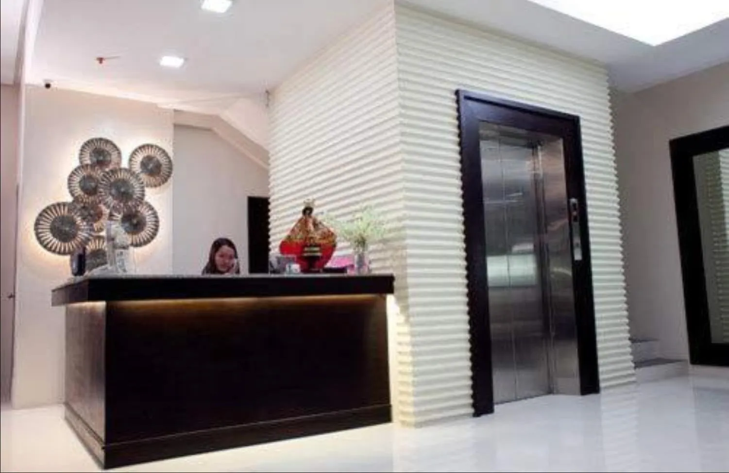 Lobby or reception in Hotel Stella