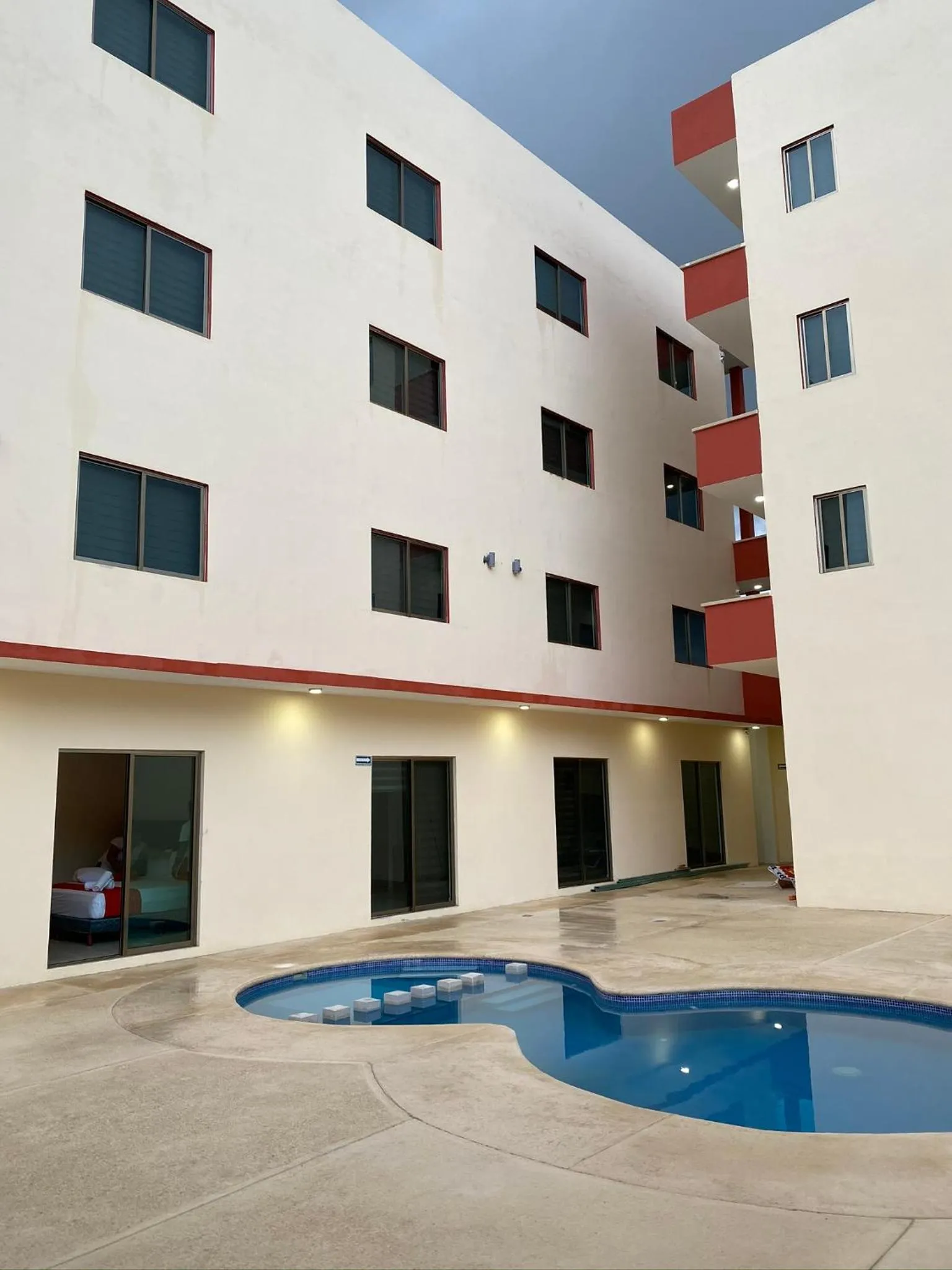 Property building in Hotel Ambra