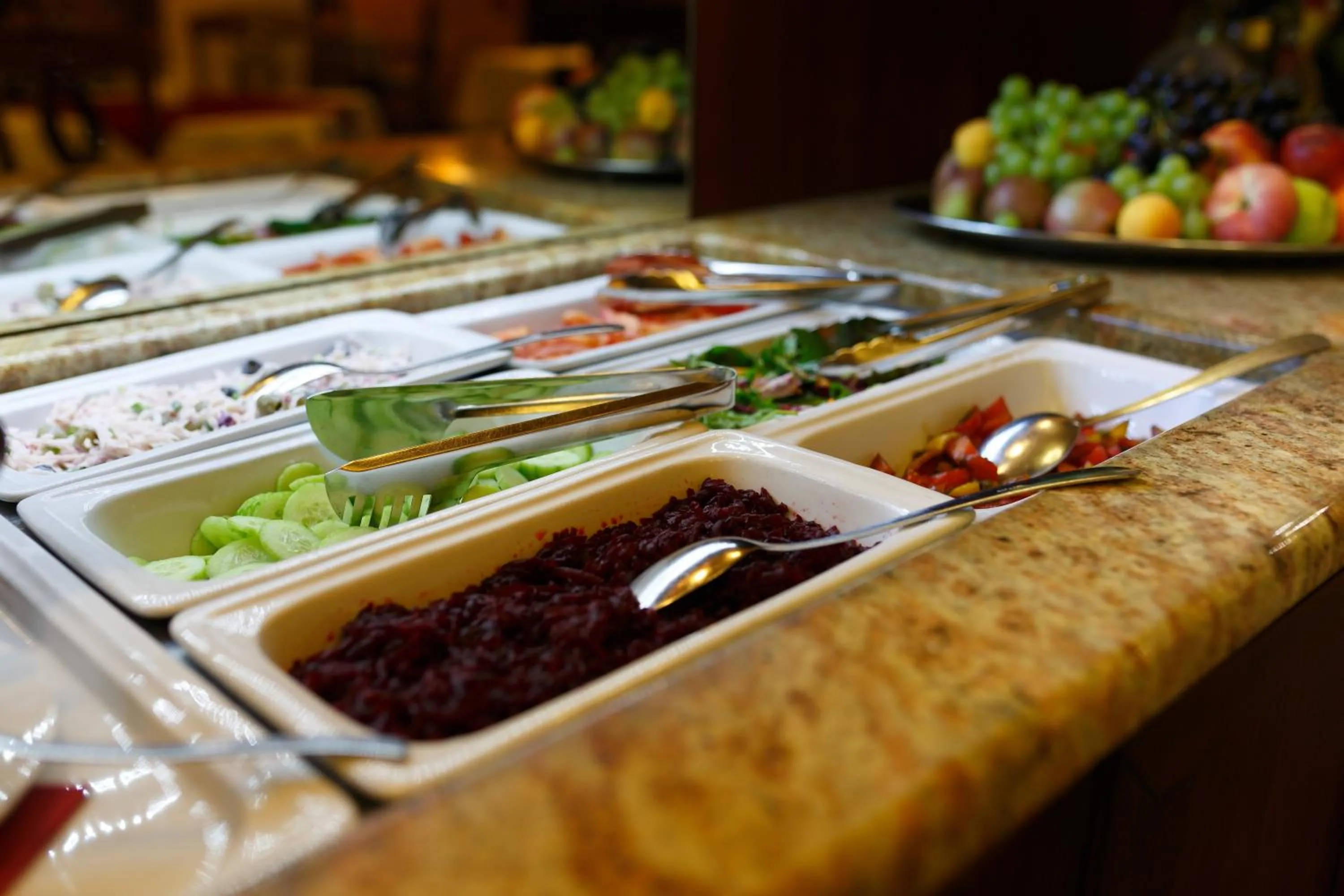 Food close-up in Aqua Marina