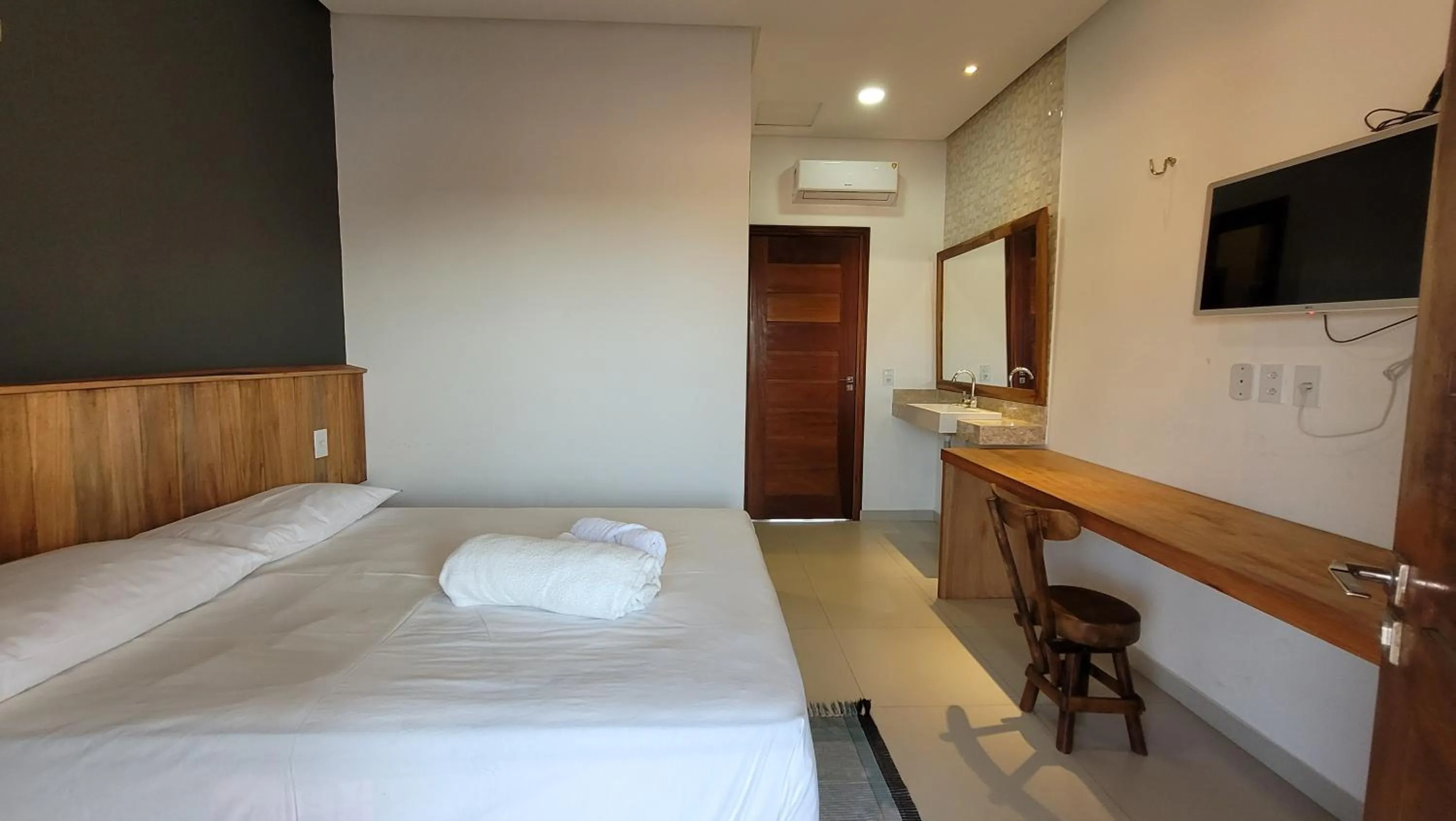 Bed in Pousada Vila Cajuína - Parnaíba