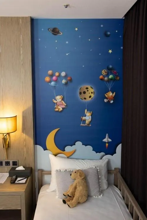 Bed in Gaeavilla Resort