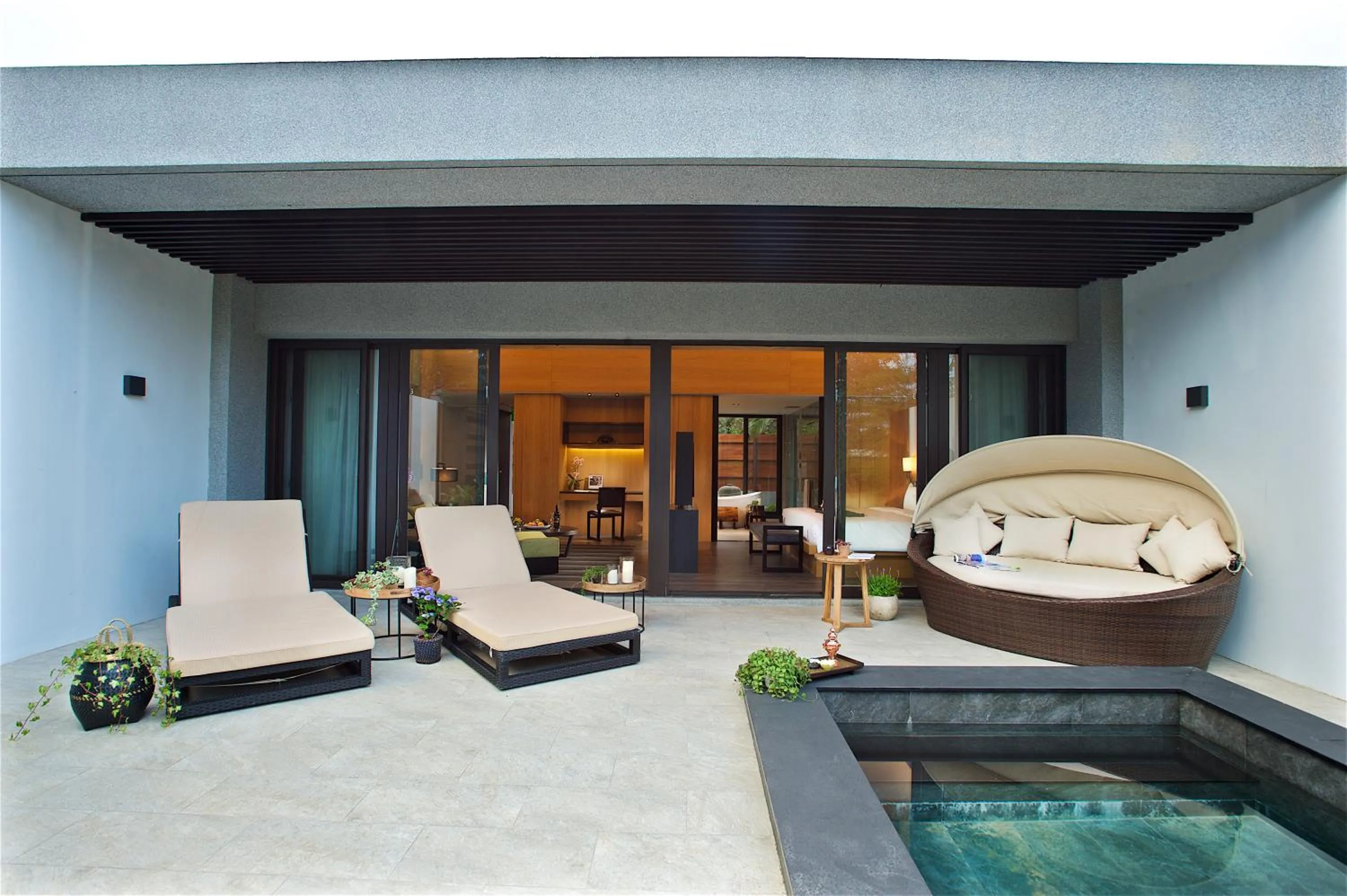 Patio in Gaeavilla Resort