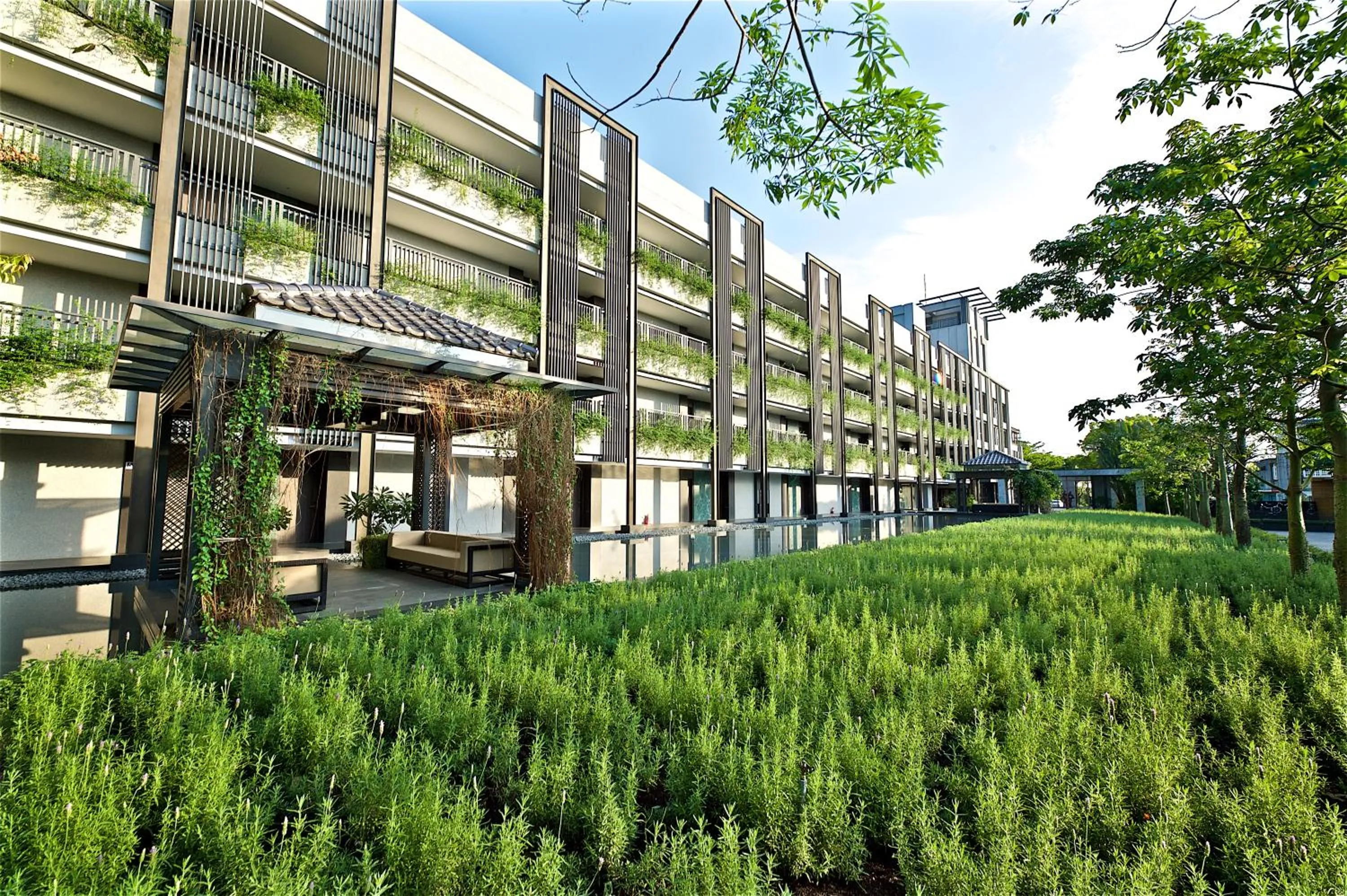 Garden view in Gaeavilla Resort