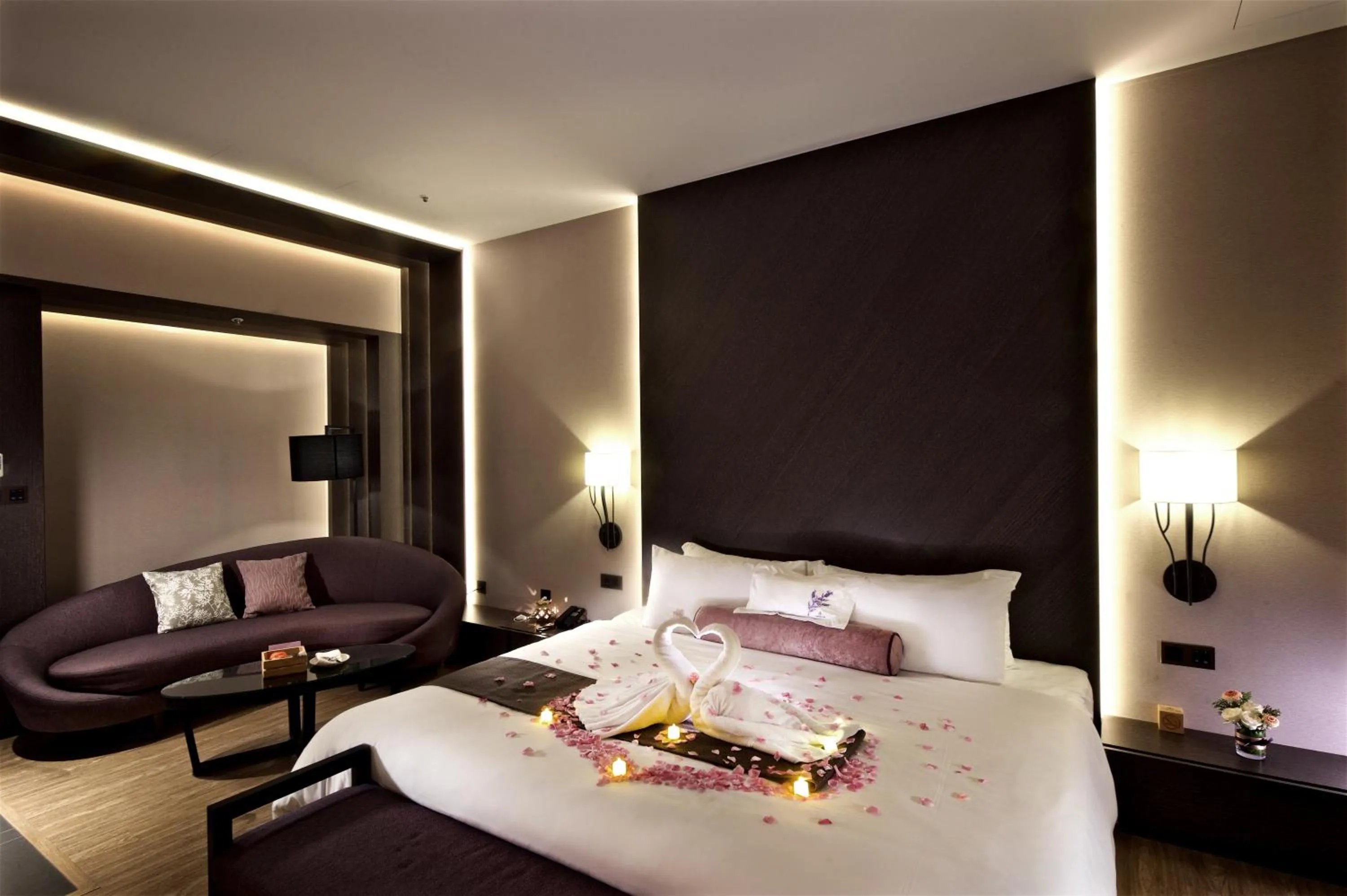 Bed in Gaeavilla Resort