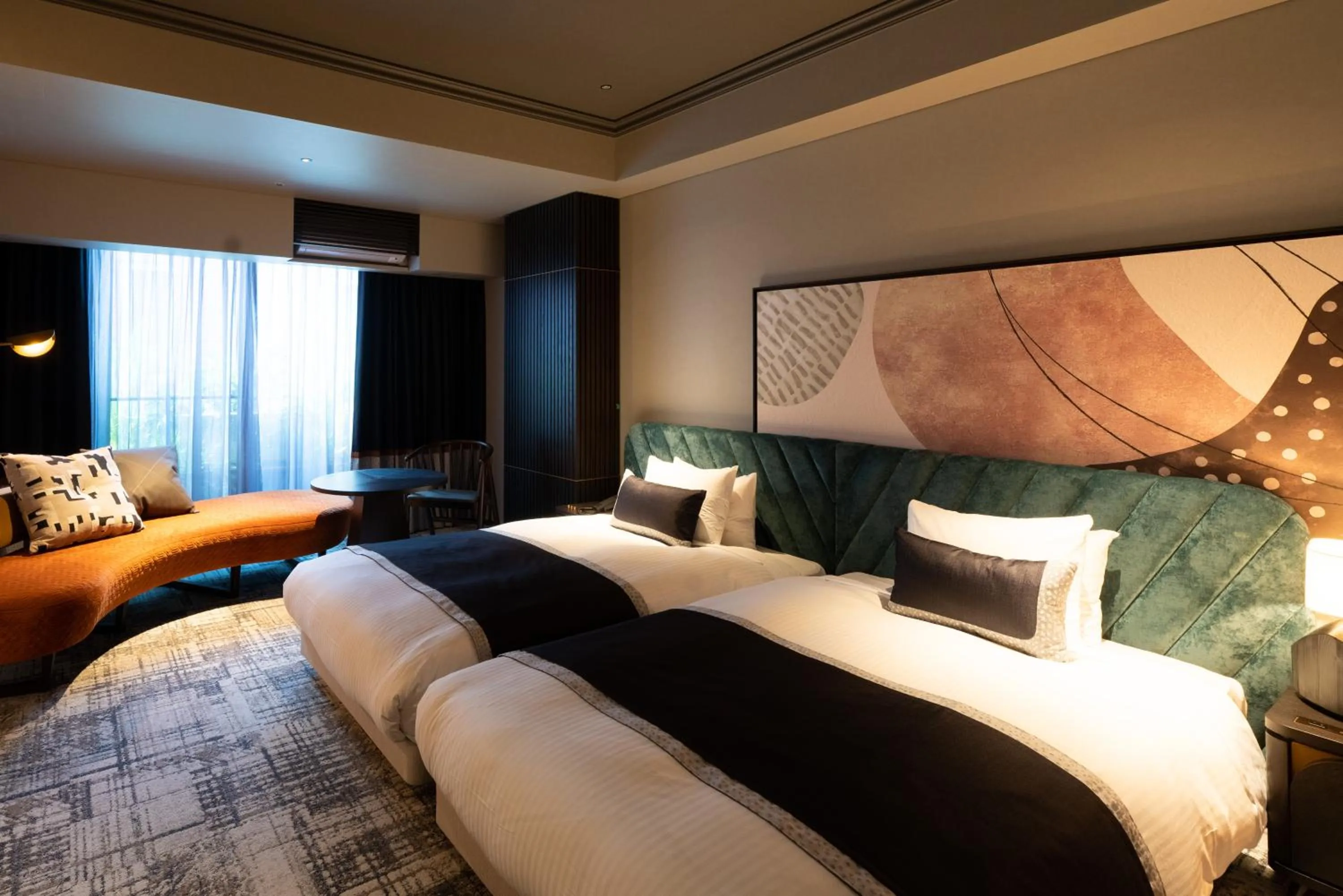 Bed in Kirishima Kanko Hotel