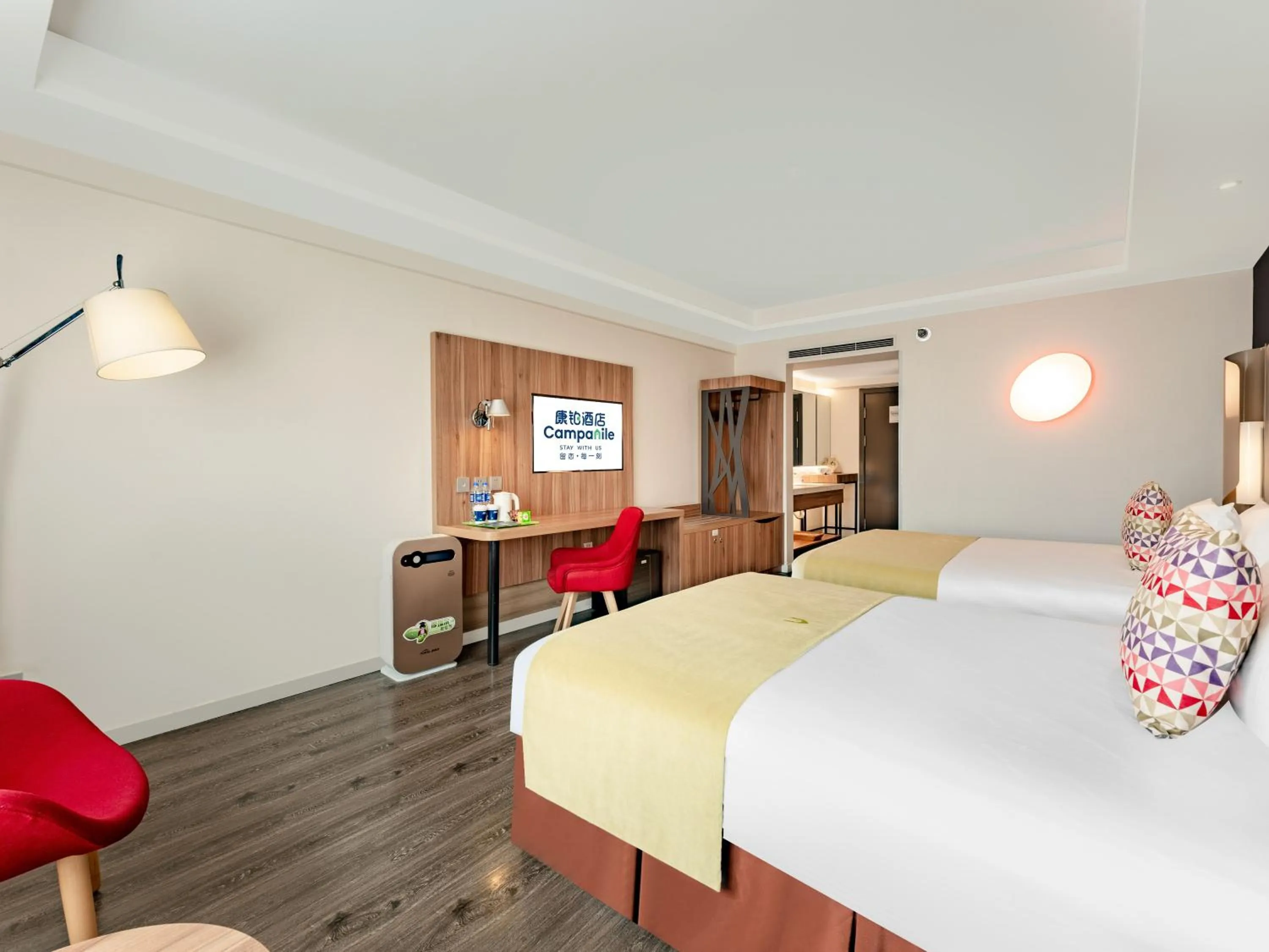 Photo of the whole room, Bed in Campanile Hotel Xi'an Dayan Pagoda Datang Night City Hotel