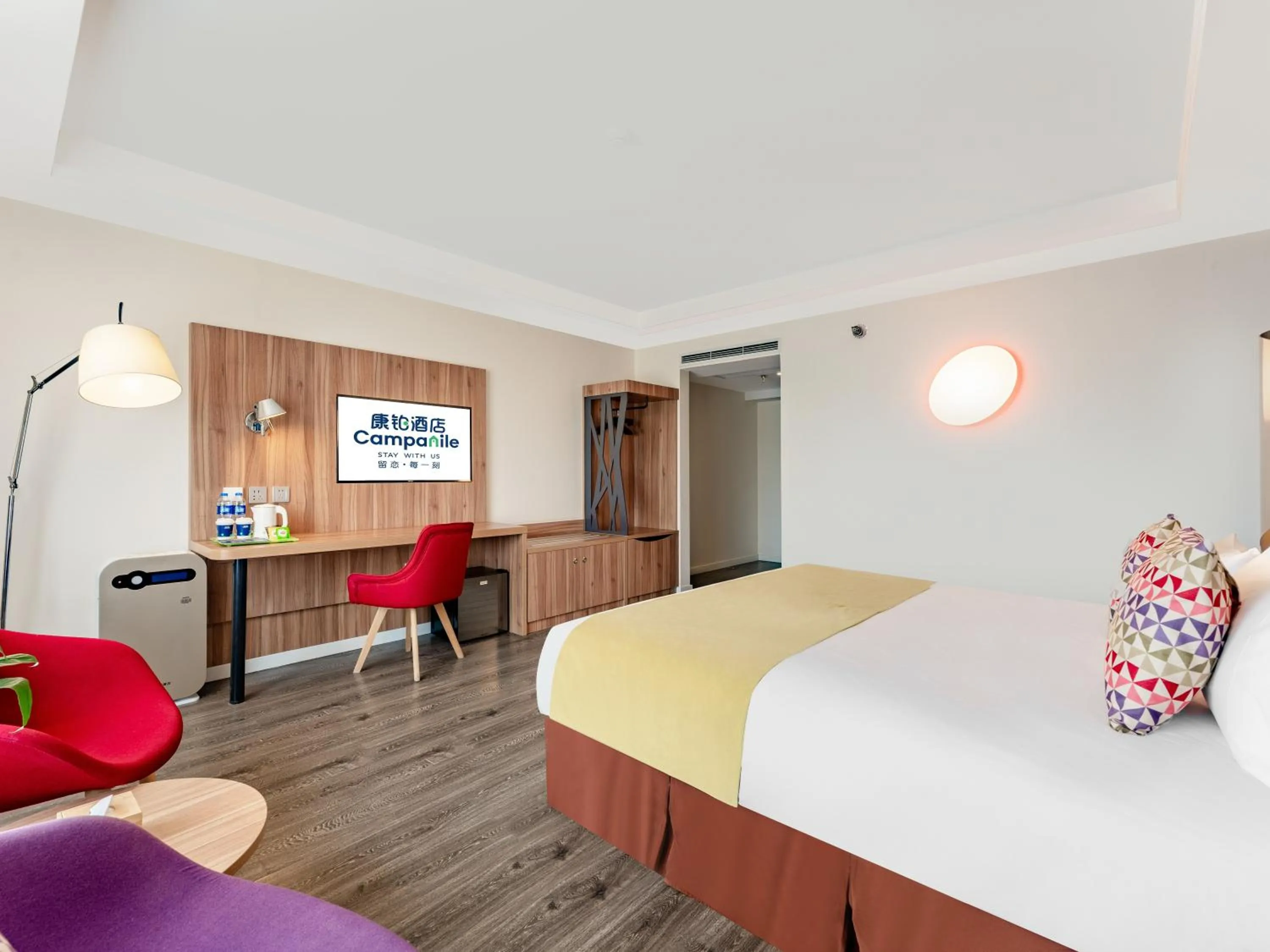 Photo of the whole room, Bed in Campanile Hotel Xi'an Dayan Pagoda Datang Night City Hotel