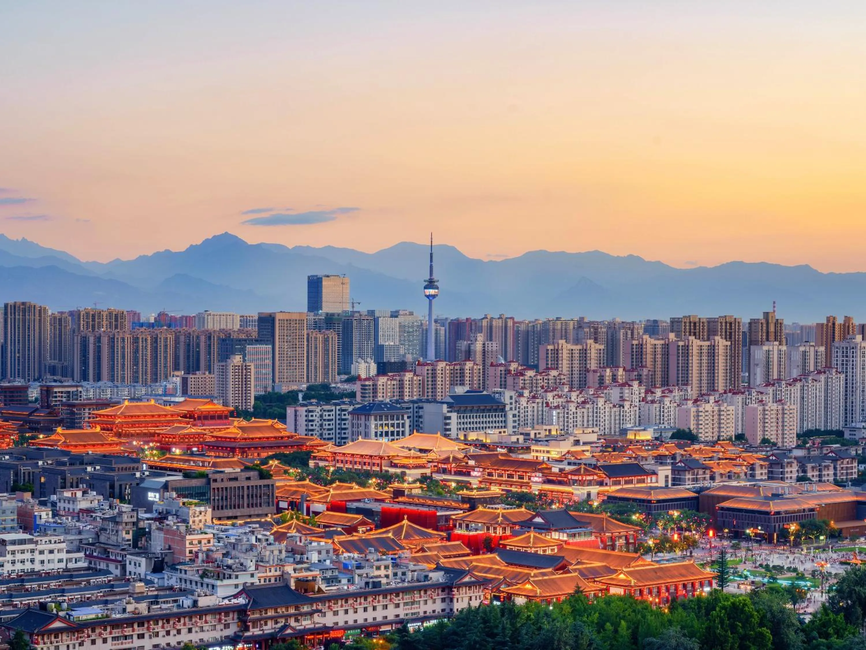 Nearby landmark in Campanile Hotel Xi'an Dayan Pagoda Datang Night City Hotel