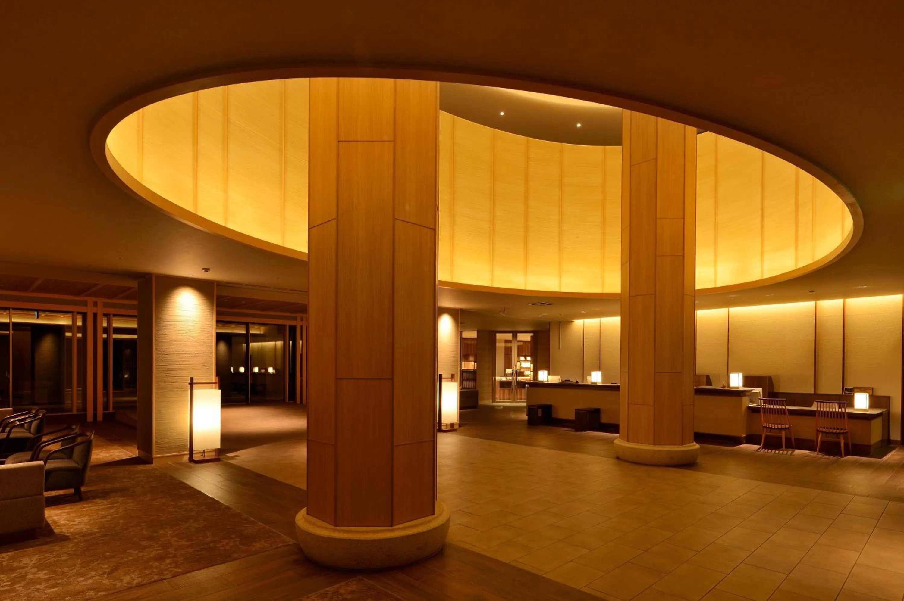 Lobby or reception in KAMENOI HOTEL Izukogen