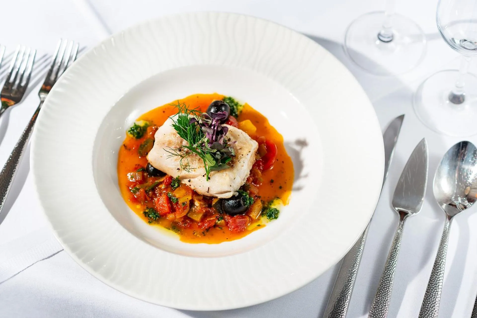 Food close-up in Bayerischer Hof