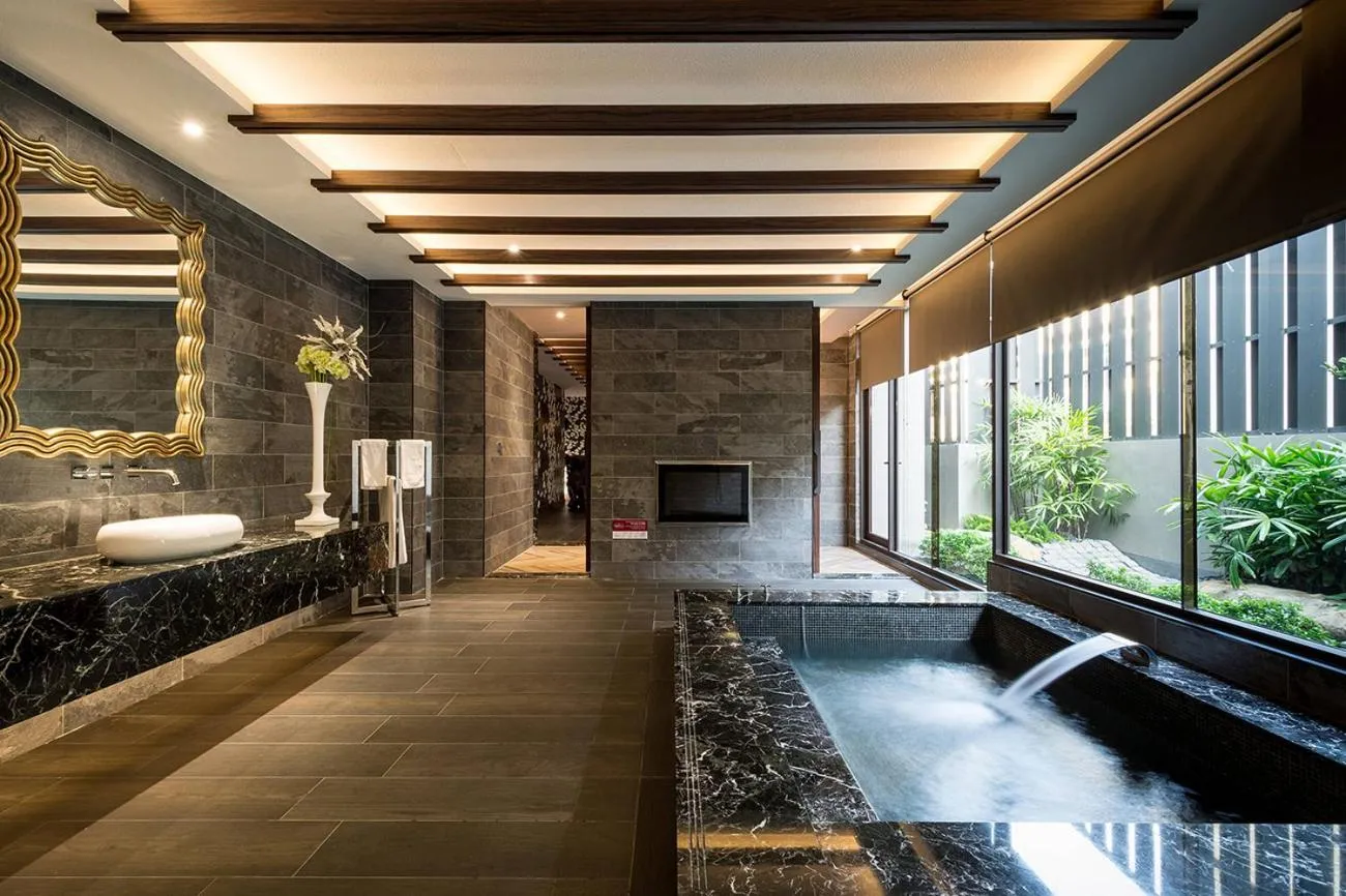 Shower in Norwegian Forest Leisure Motel