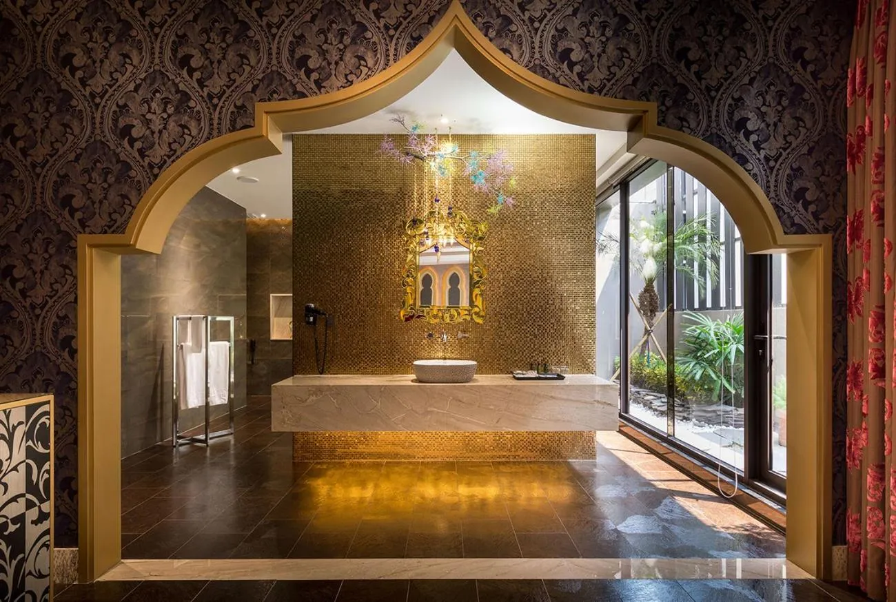 Bathroom in Norwegian Forest Leisure Motel