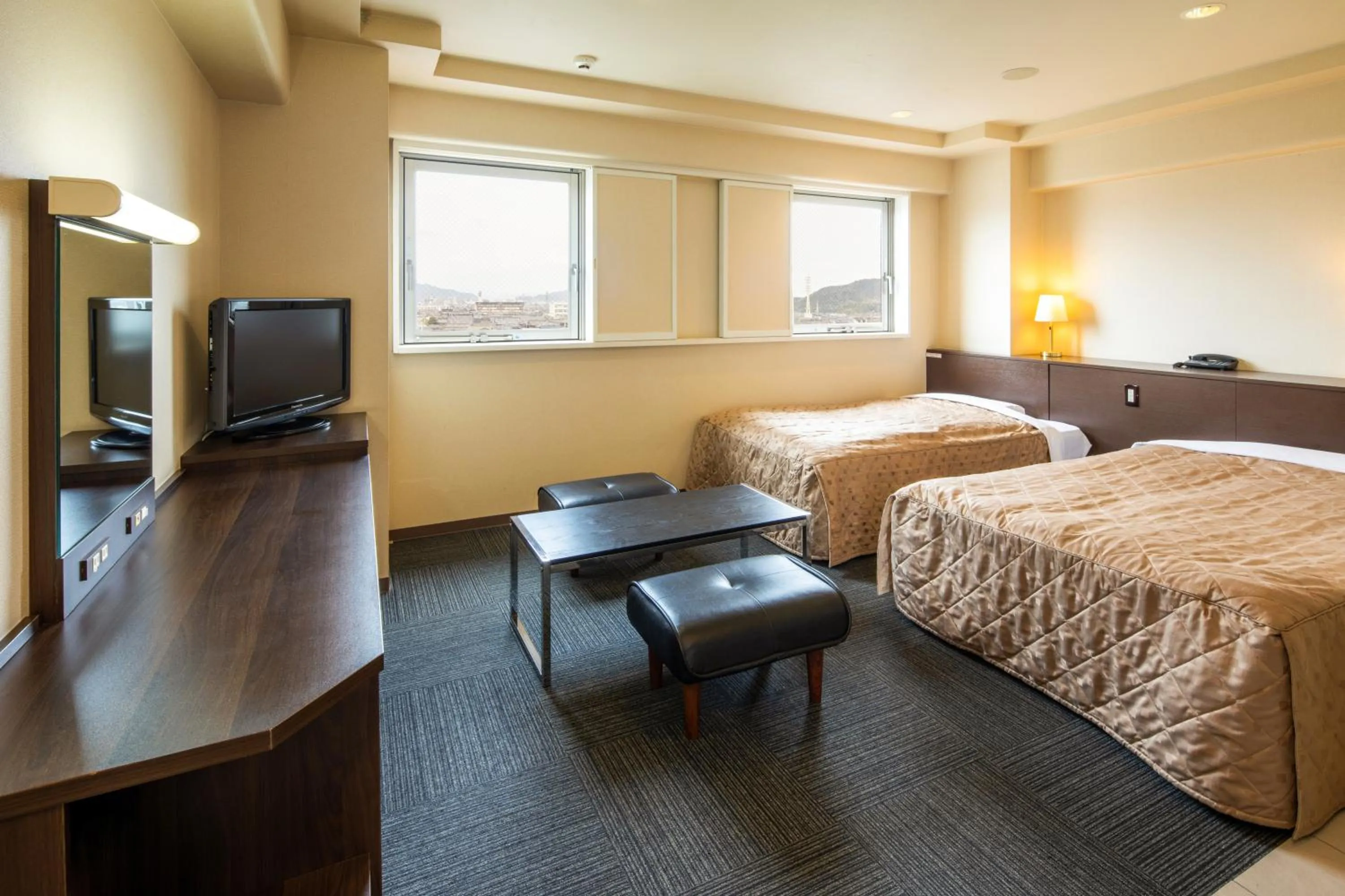 Photo of the whole room, Bed in Hotel Aston Plaza Himeji