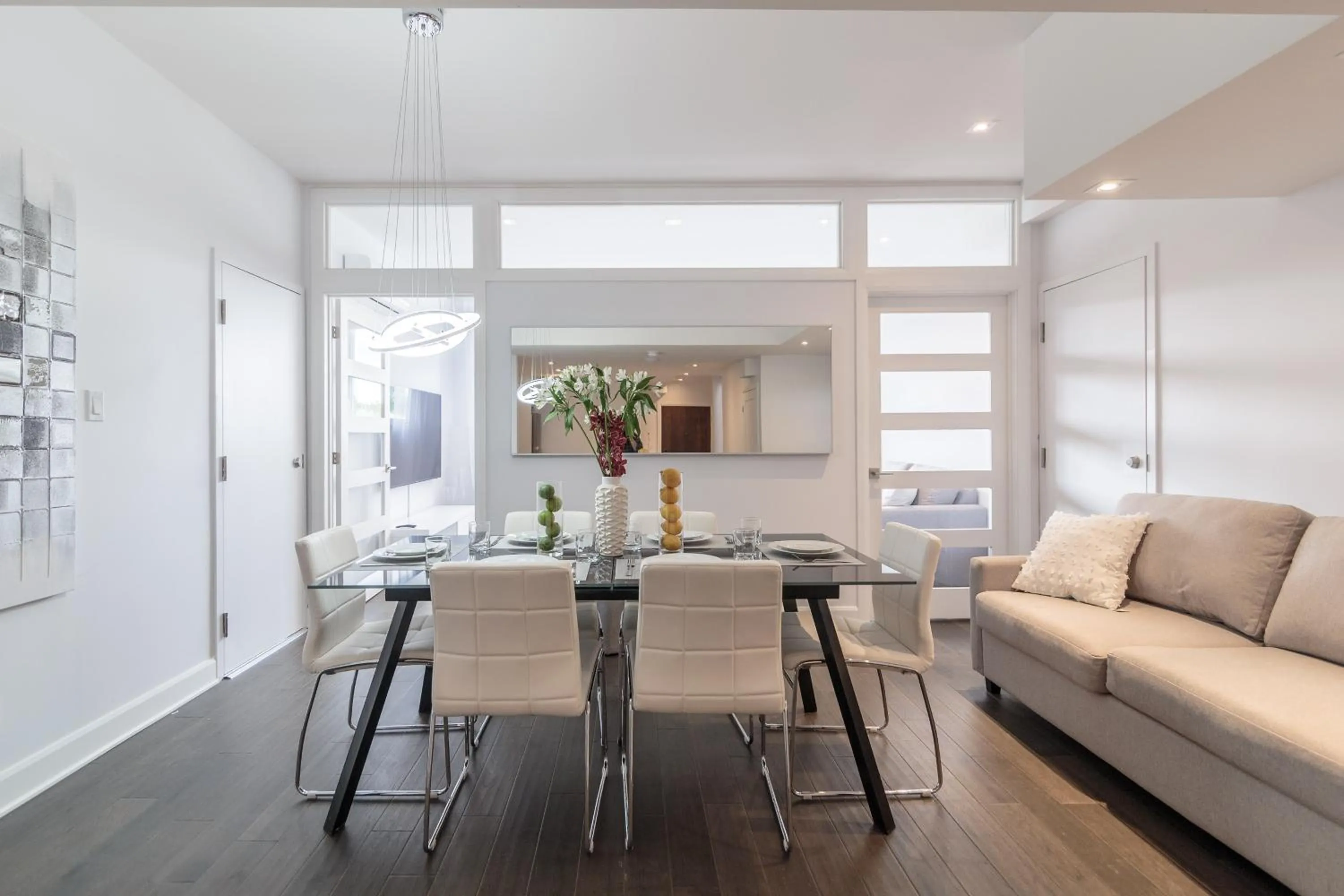 Living room in Parc Avenue Residences Mile End