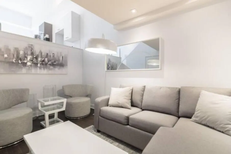 Living room in Parc Avenue Residences Mile End