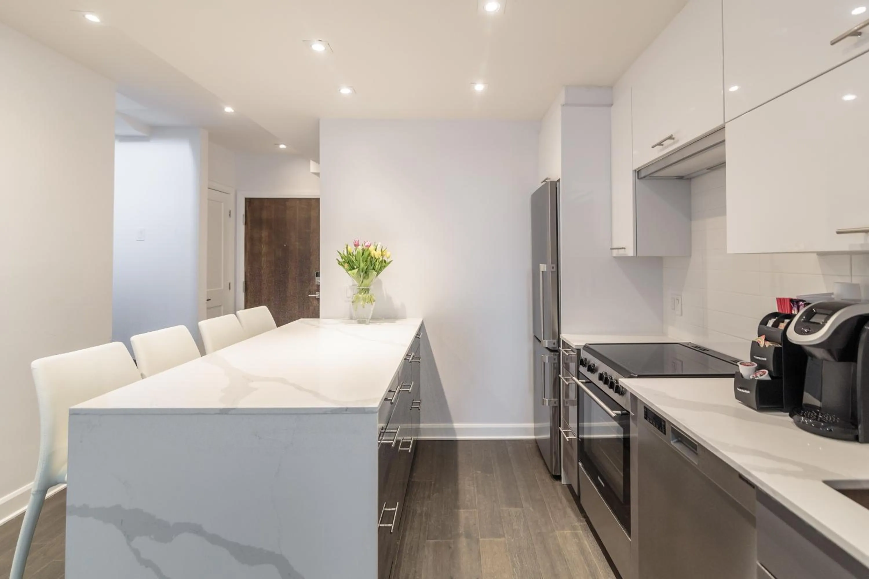 Kitchen or kitchenette in Parc Avenue Residences Mile End