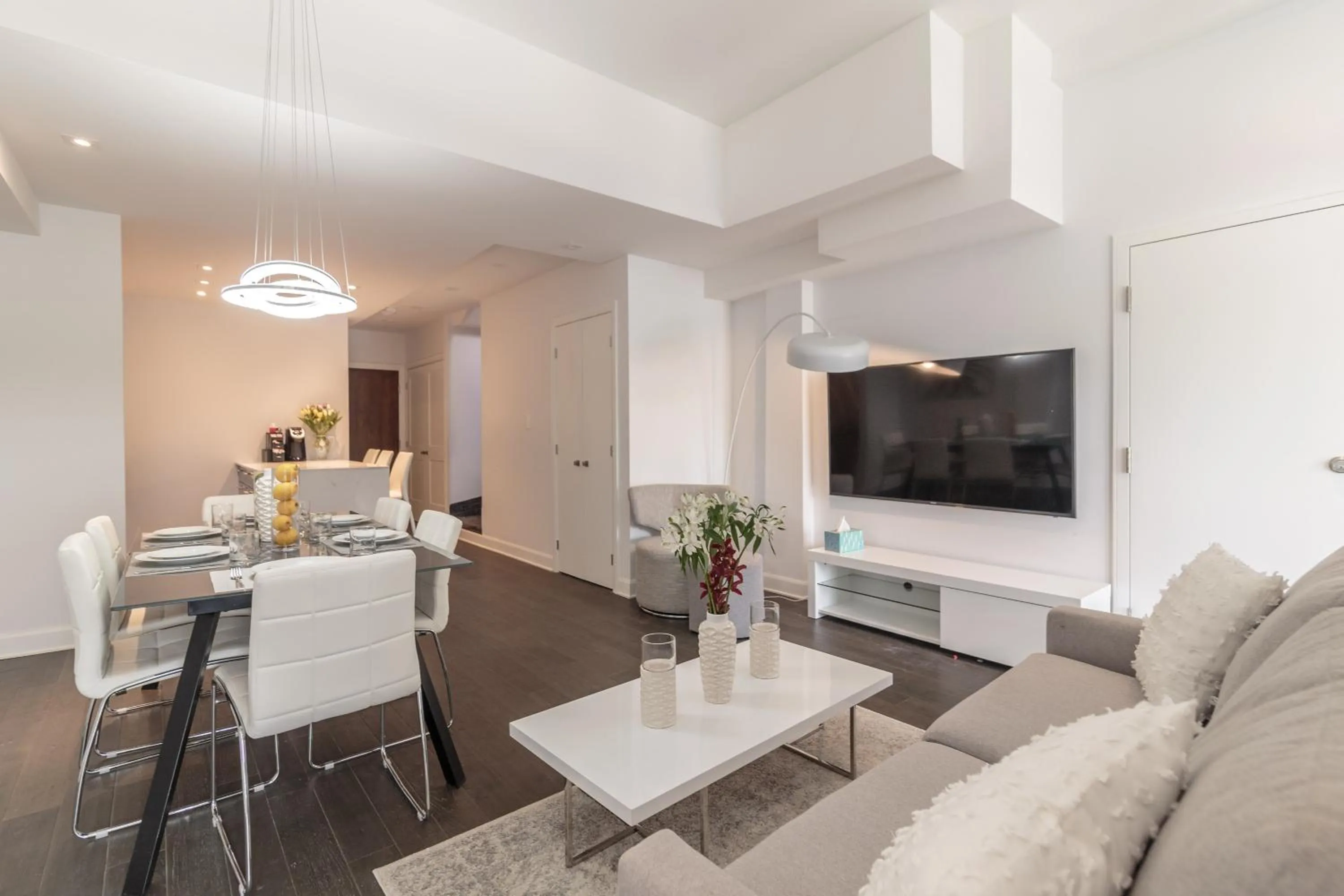 Living room in Parc Avenue Residences Mile End