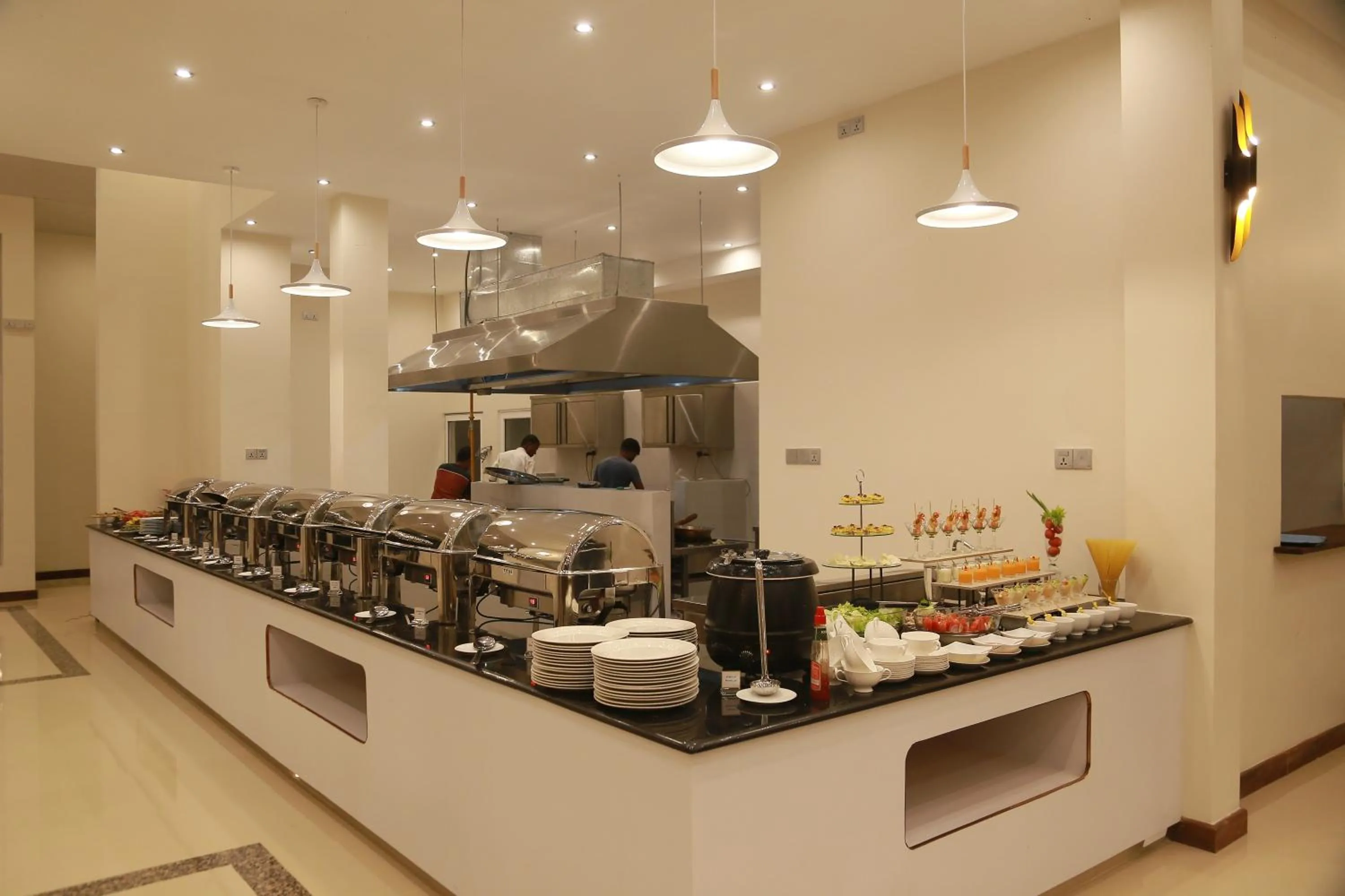 Buffet breakfast in Rivendell Hotel