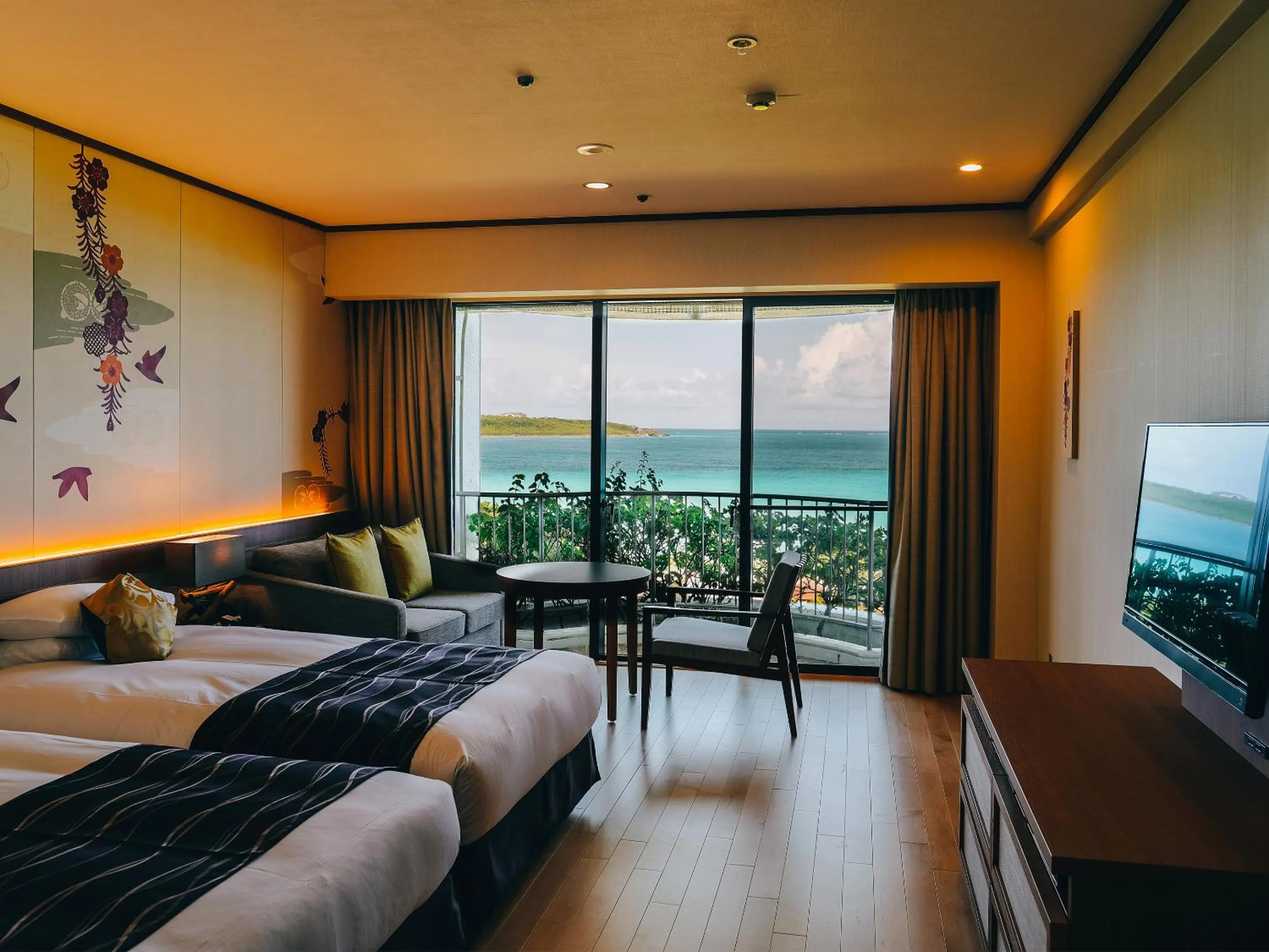 Photo of the whole room, Bed in Miyakojima Tokyu Hotel & Resorts