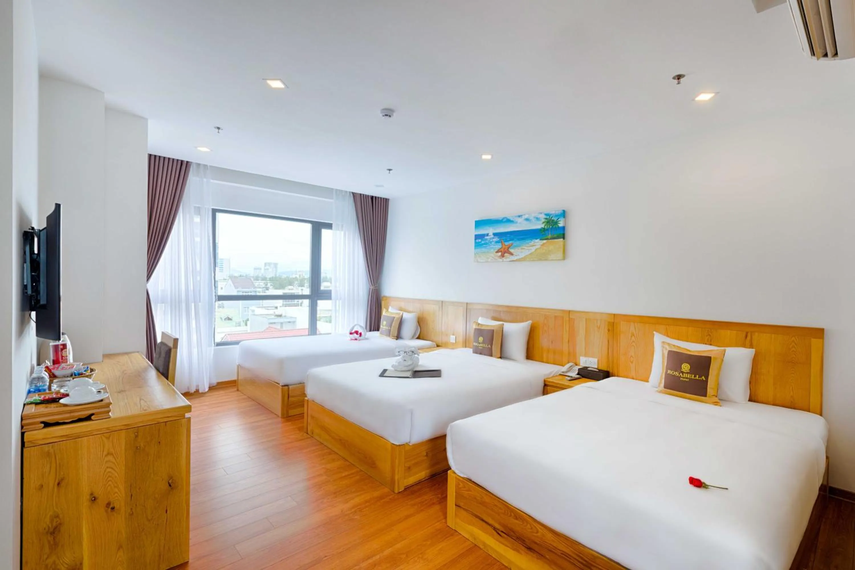 View (from property/room), Bed in Rosabella Boutique Hotel