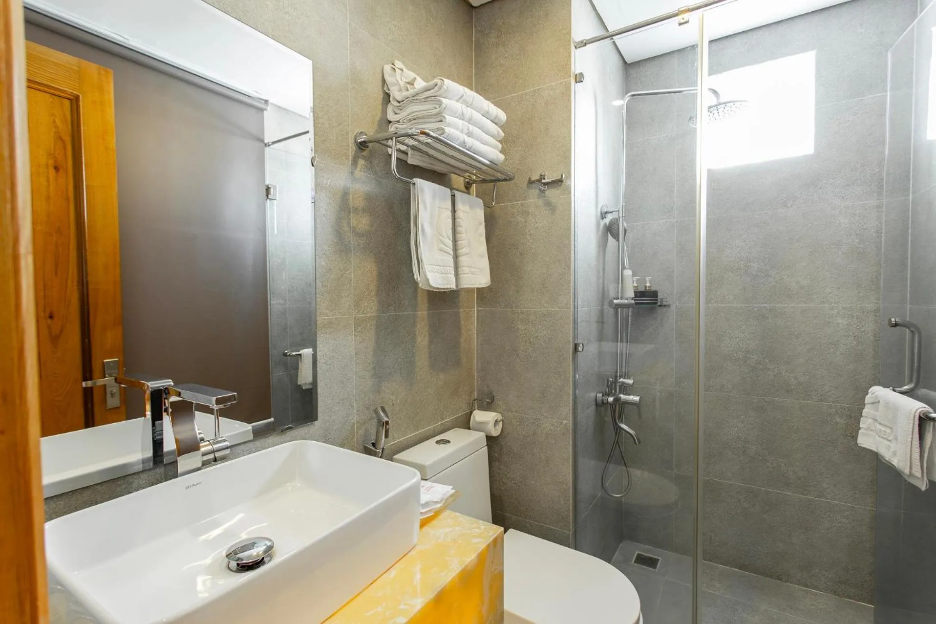 Shower in Rosabella Boutique Hotel