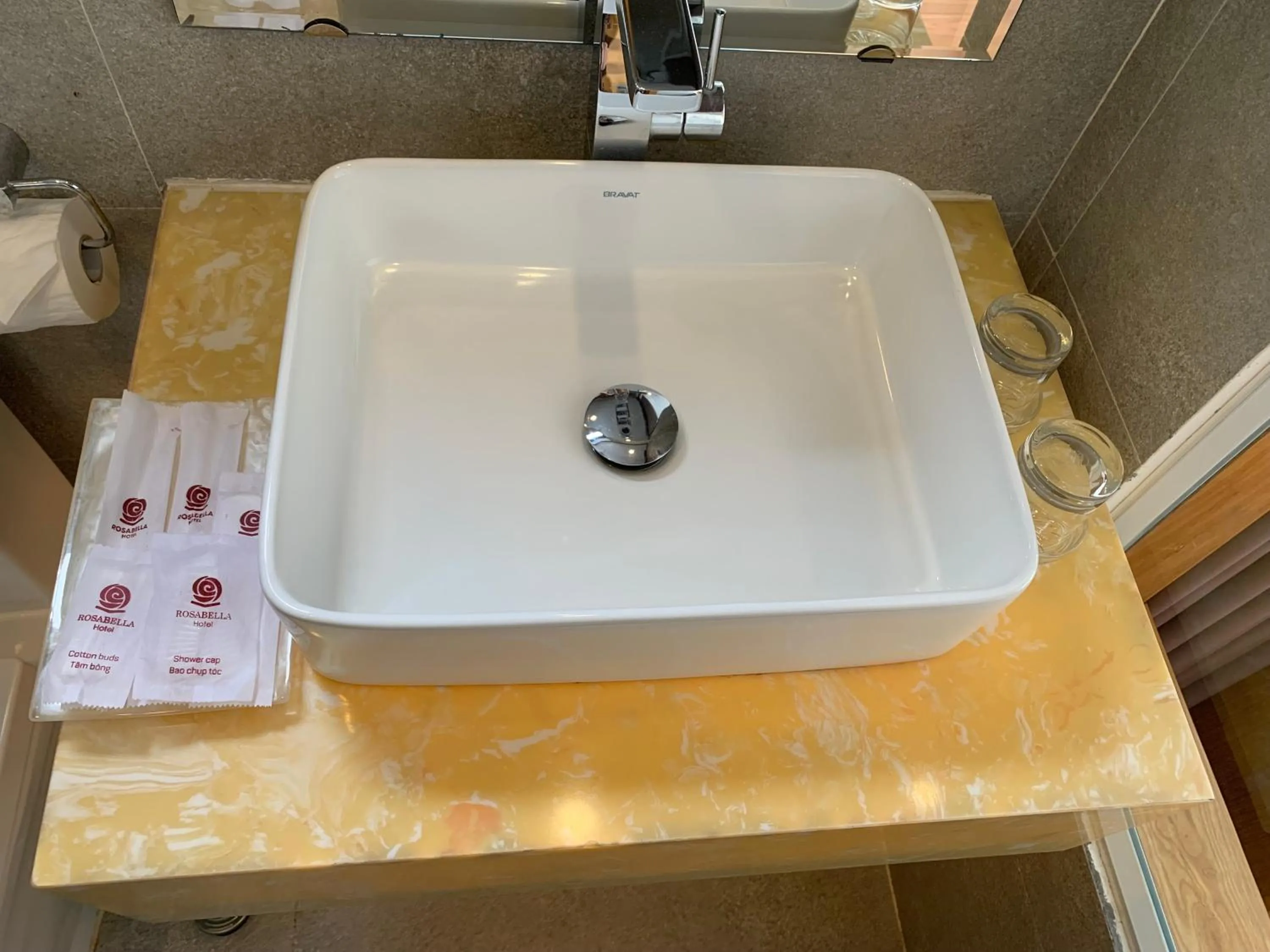 Shower in Rosabella Boutique Hotel