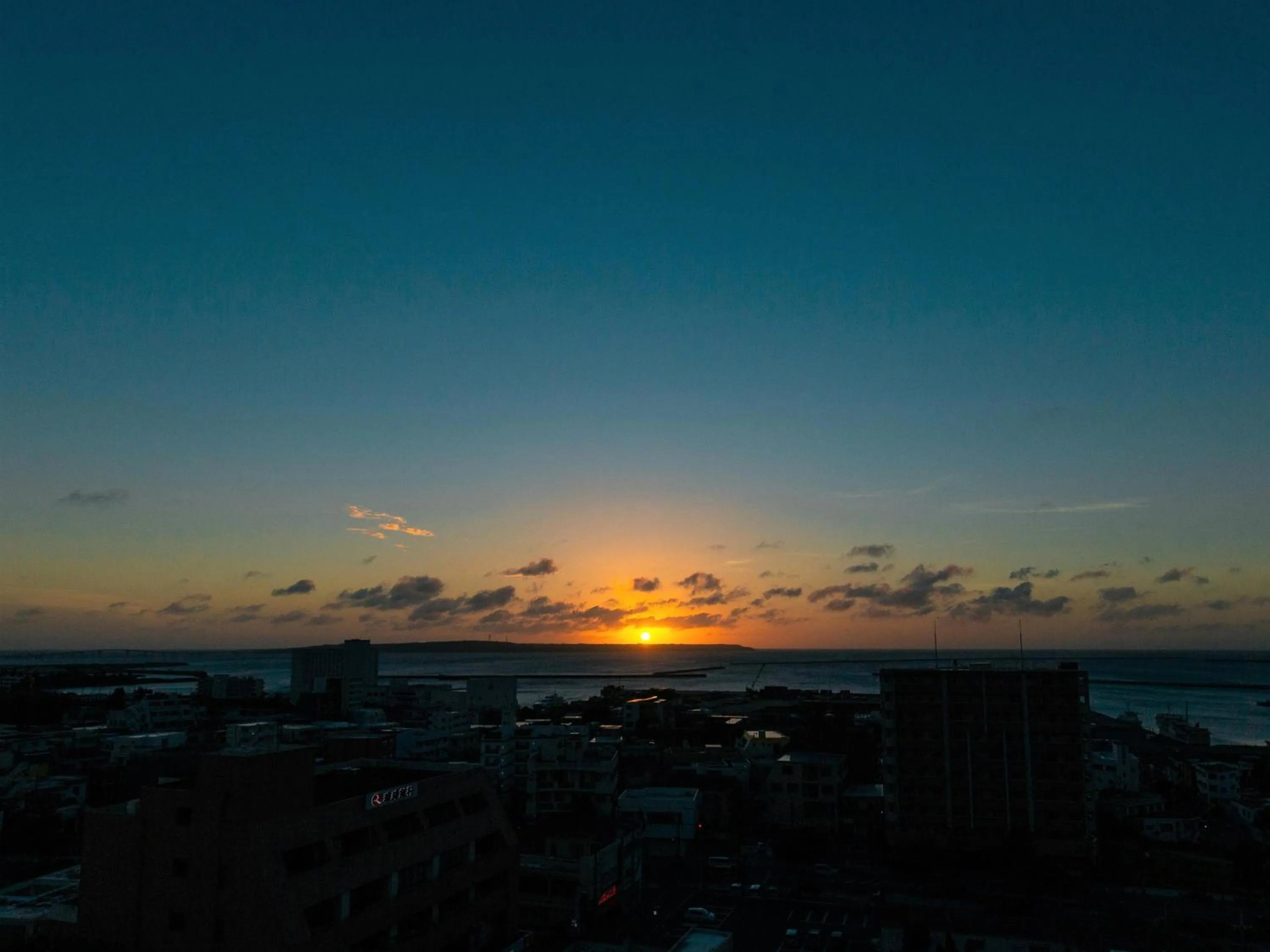 Sunset in Central Resort Miyakojima