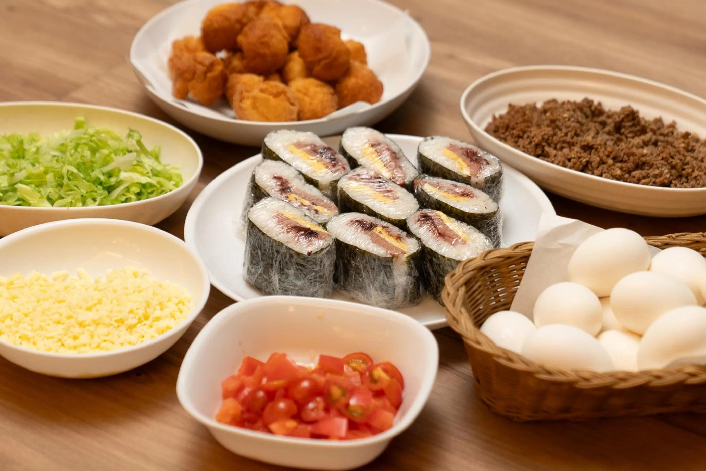 Buffet breakfast in Smile Hotel Miyakojima