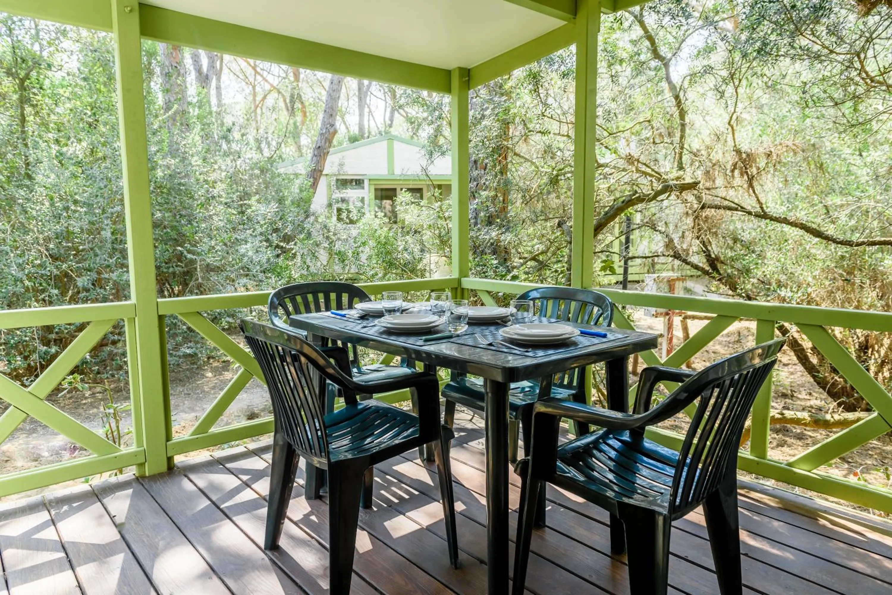 Balcony/Terrace in Camping Maremma Sans Souci