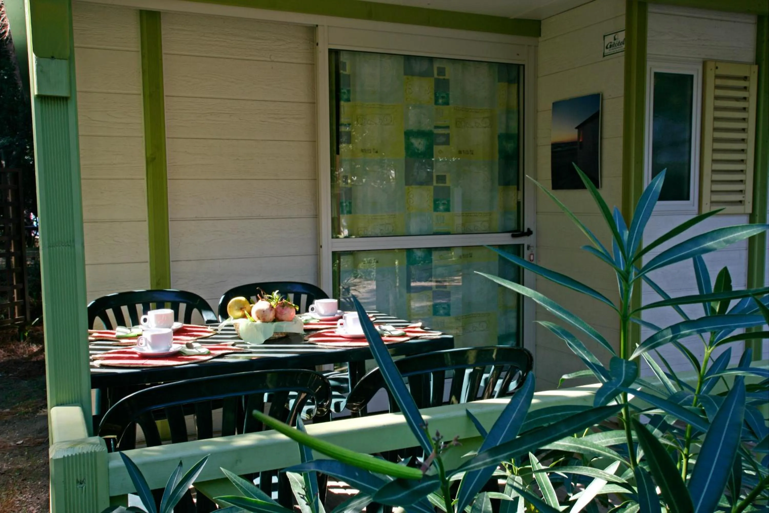 Balcony/Terrace in Camping Maremma Sans Souci