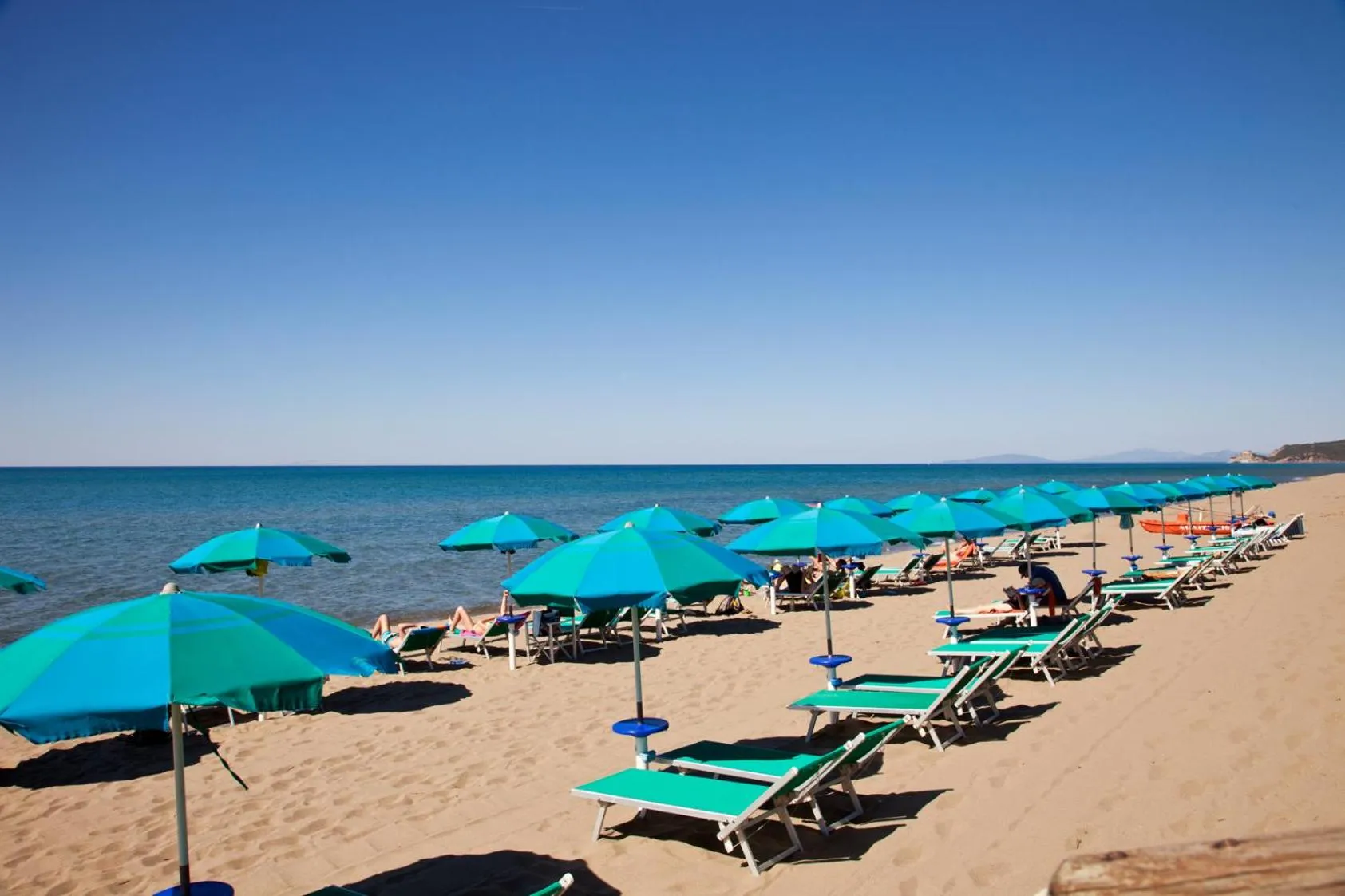 Beach in Camping Maremma Sans Souci