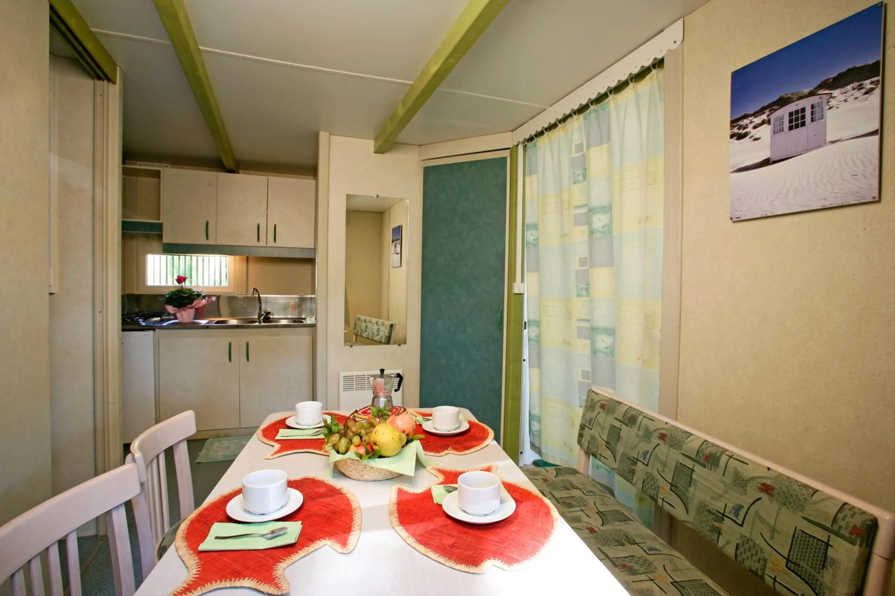 Dining area in Camping Maremma Sans Souci