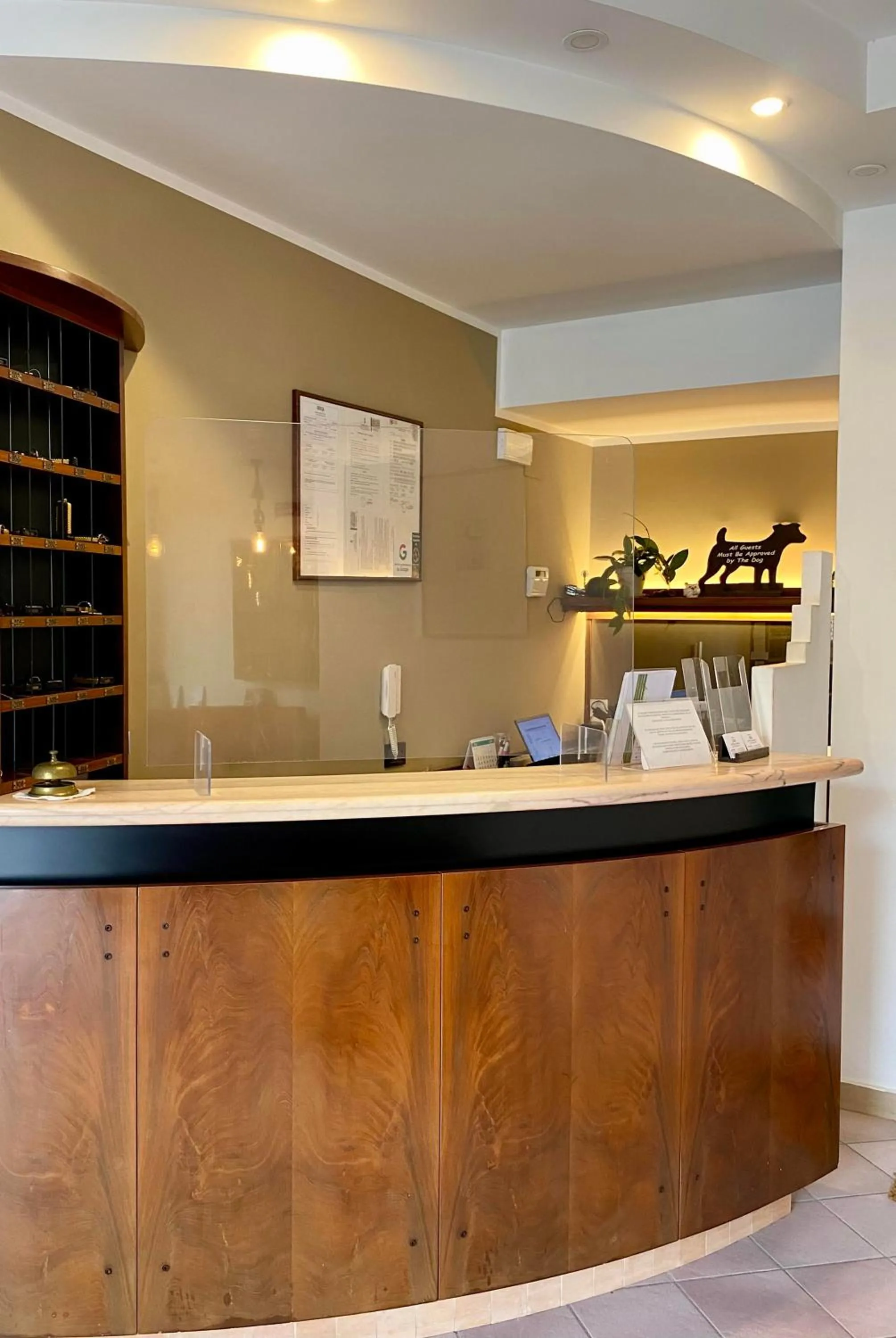 Lobby or reception in Hotel Amelia