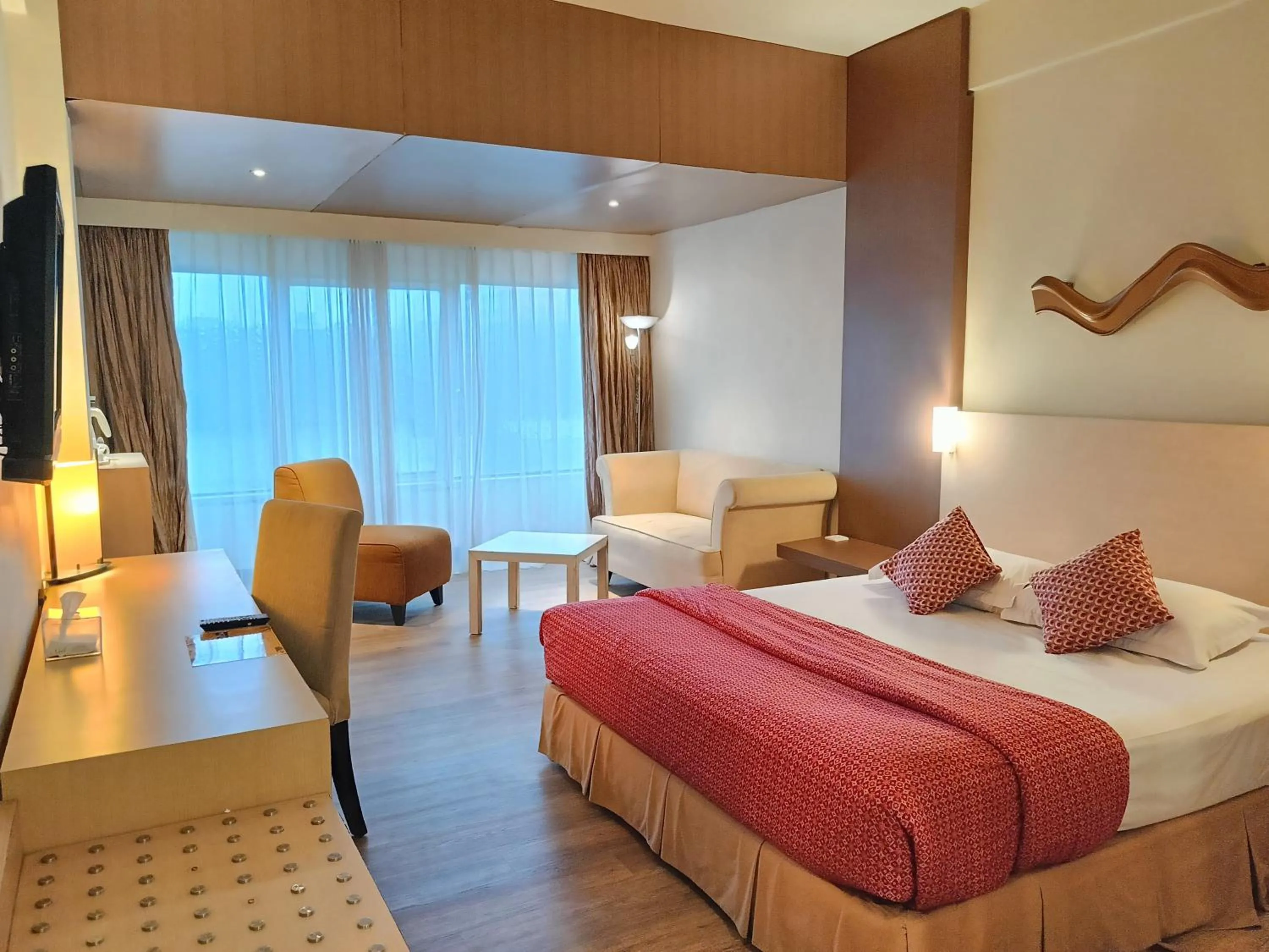 Bedroom, Bed in Lux Tychi Hotel