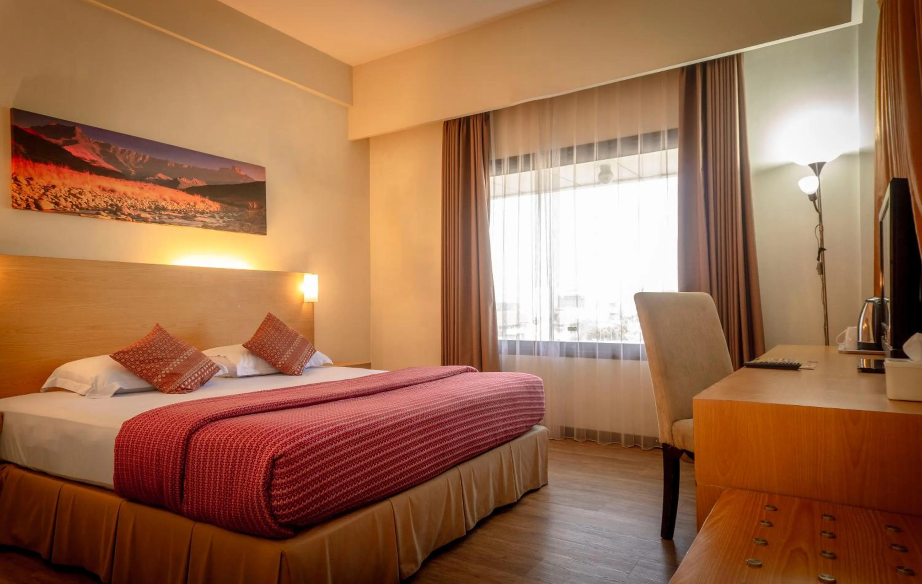 Bedroom, Bed in Lux Tychi Hotel