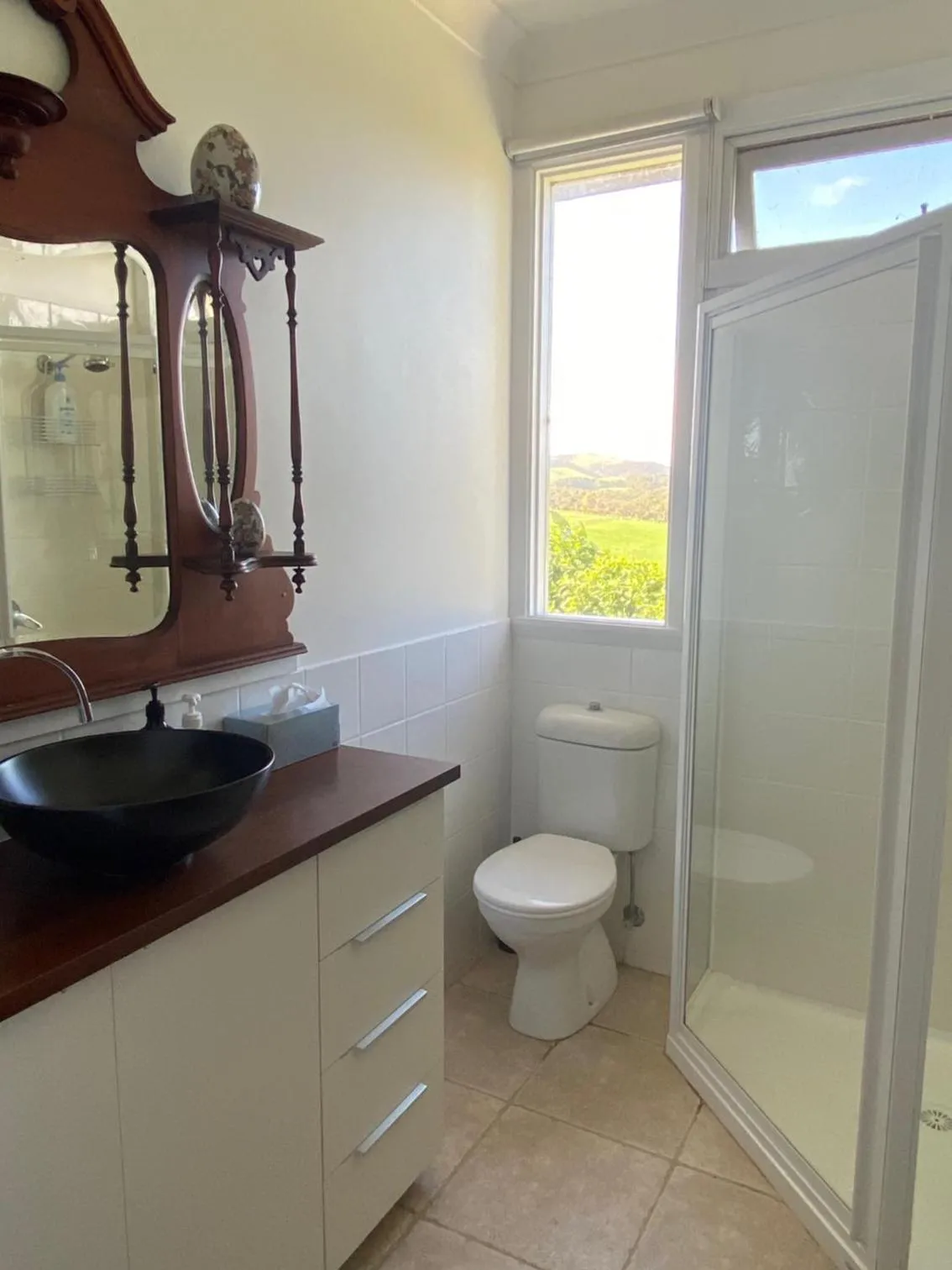 Shower in Aashay Country Stay