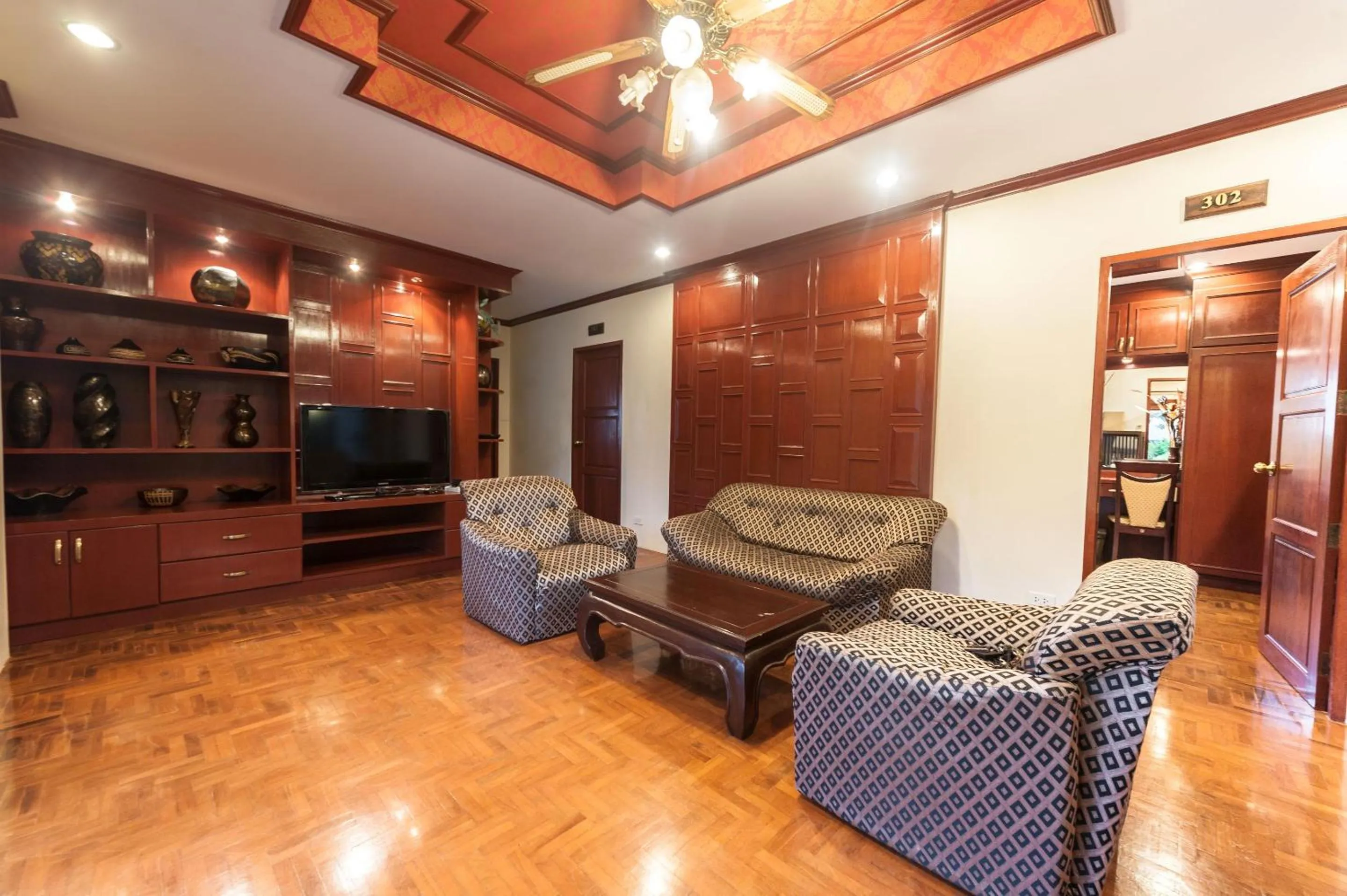 Living room in Ruen Ariya Resort