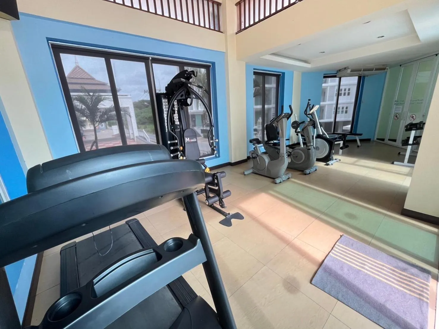Fitness centre/facilities in Saisawan Beach Luxury Hotel