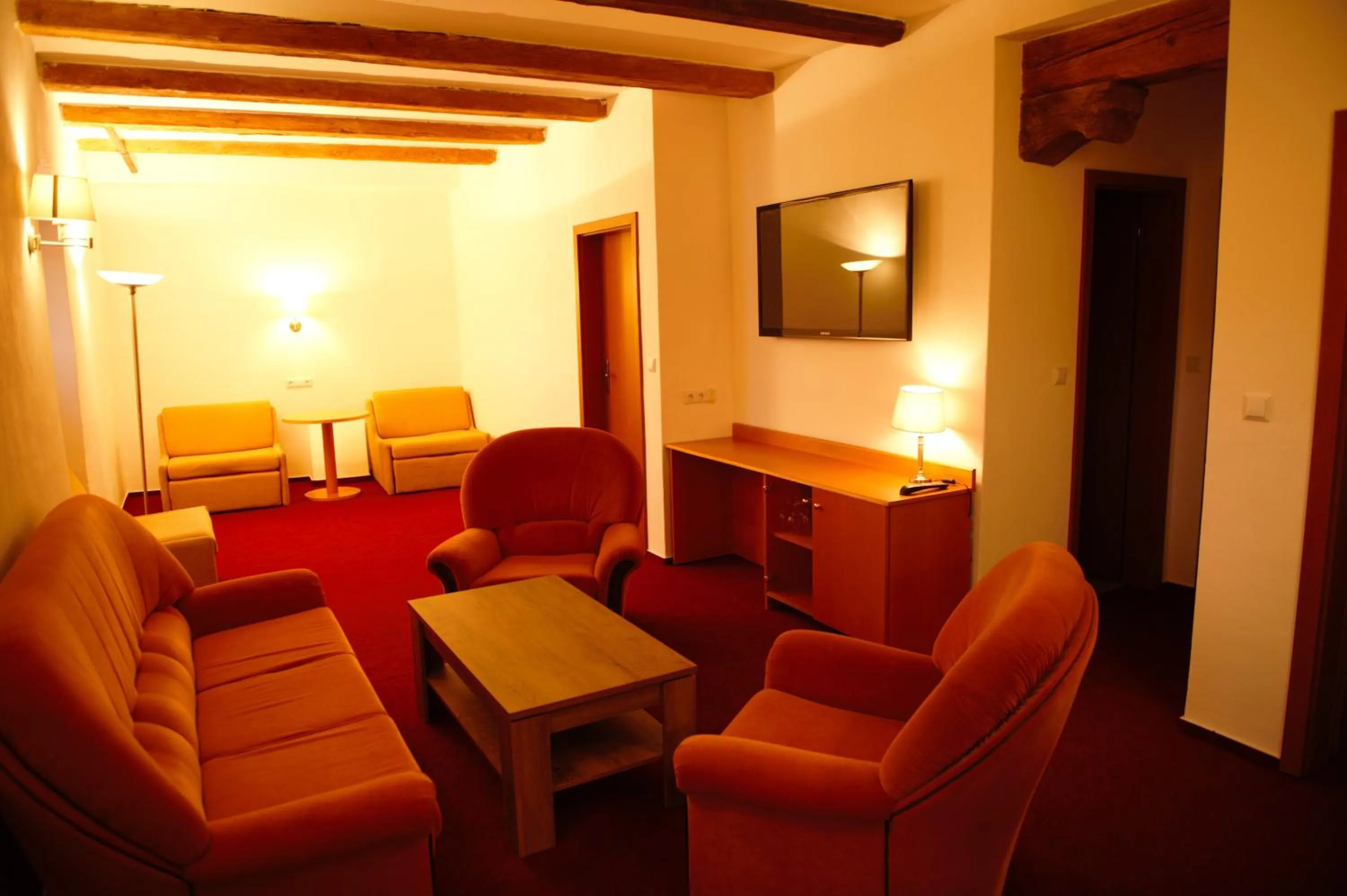 Living room in Panská sýpka