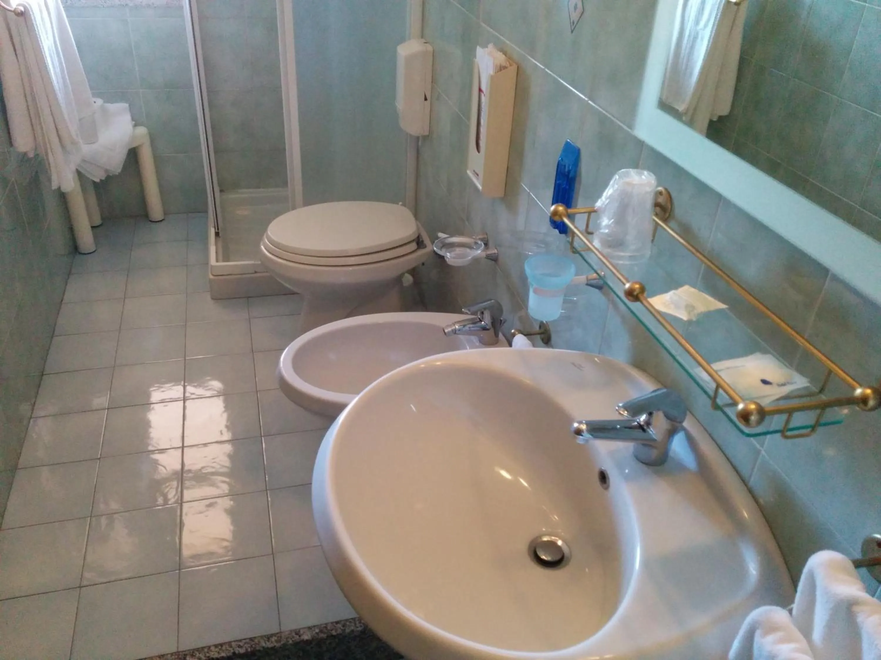 Bathroom in Hotel Blu Marlin