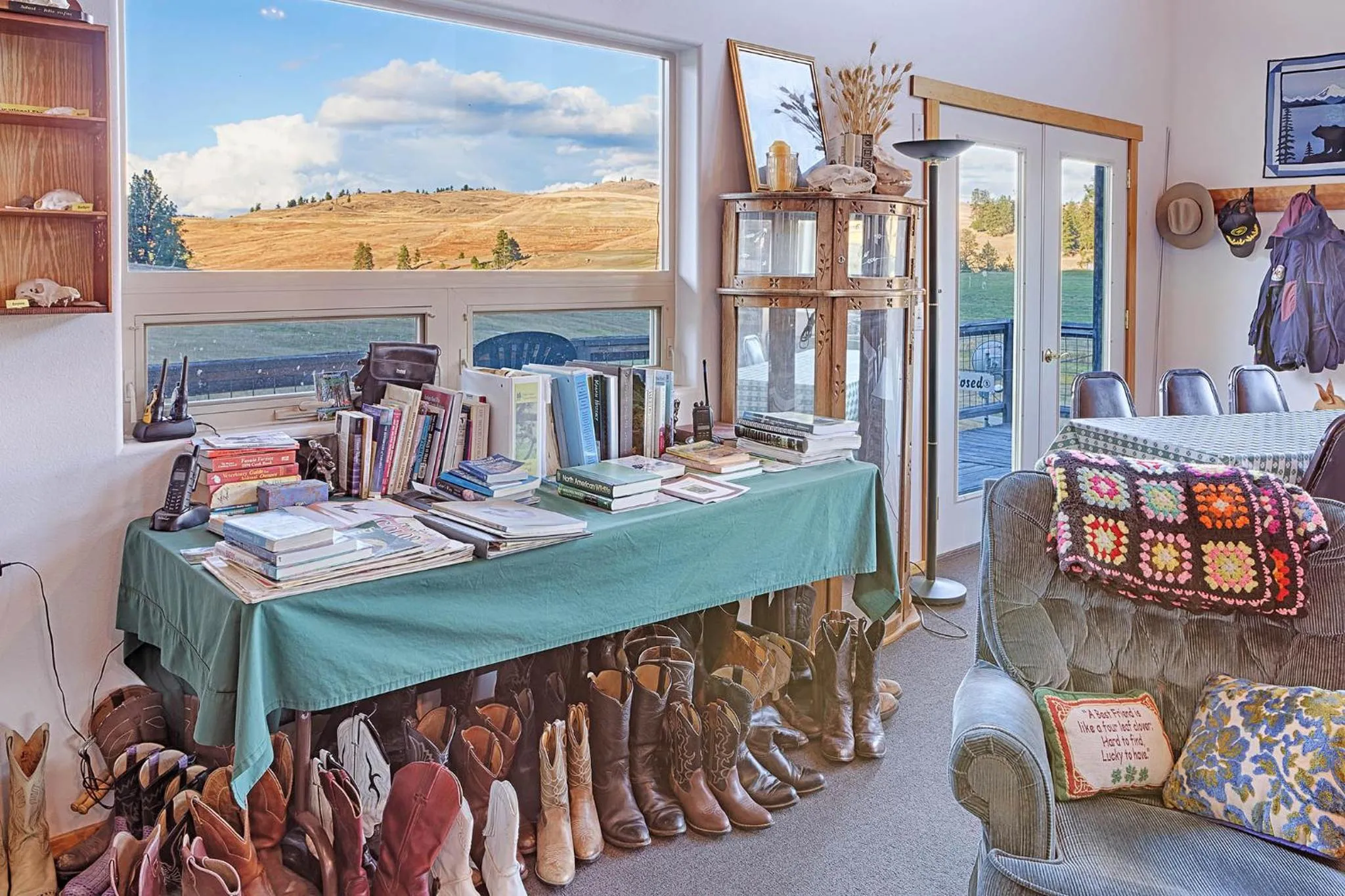 Library in Frontier Cabin
