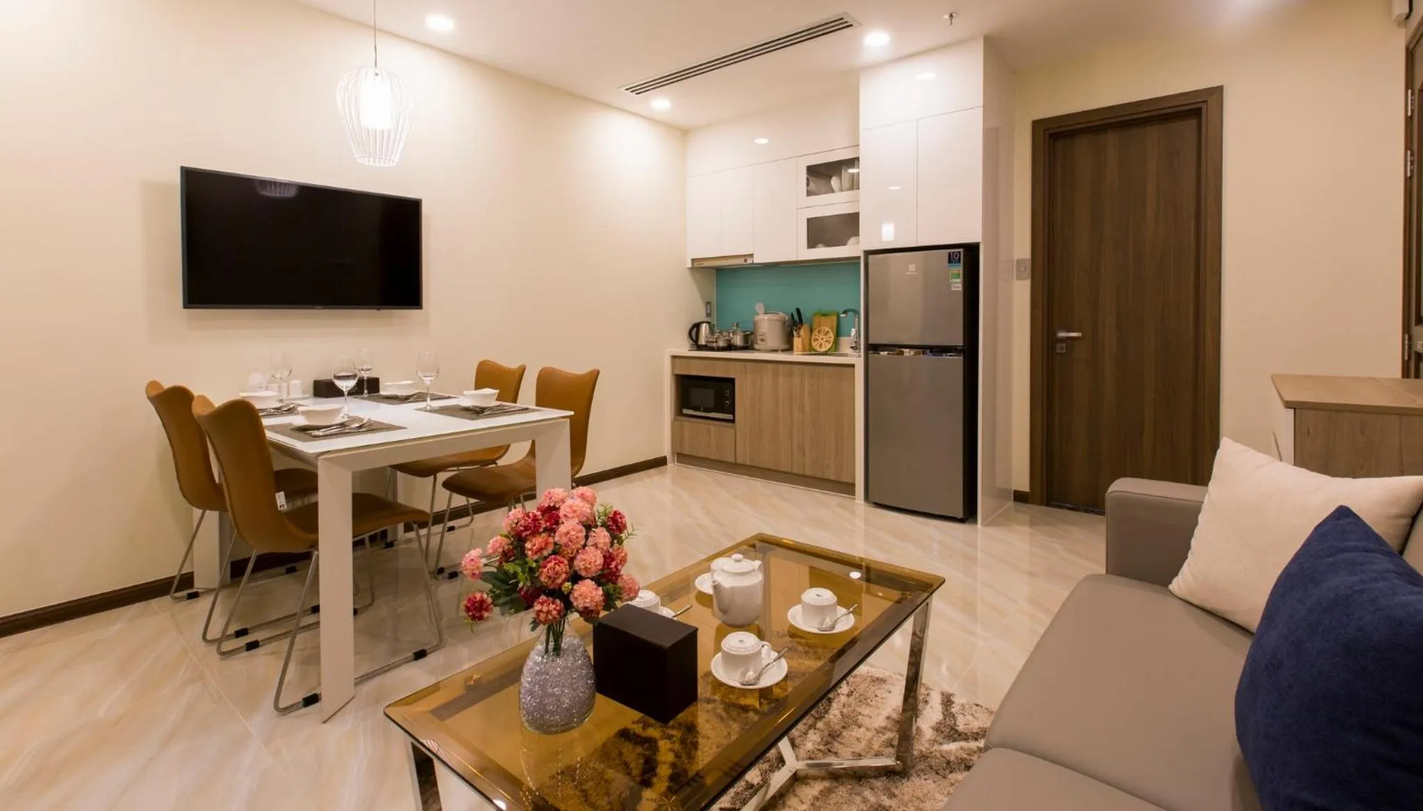 Living room in NTA Hotel - Serviced Apartments