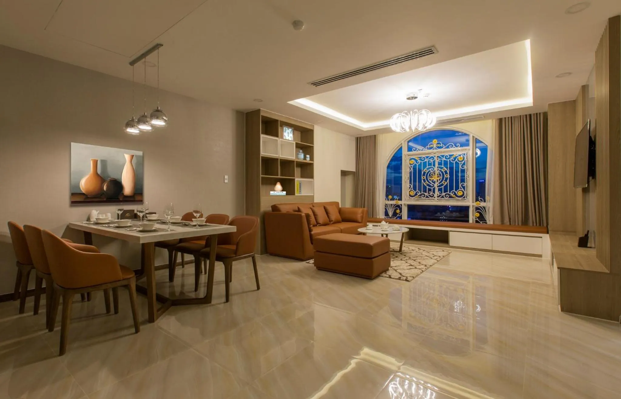 Living room in NTA Hotel - Serviced Apartments