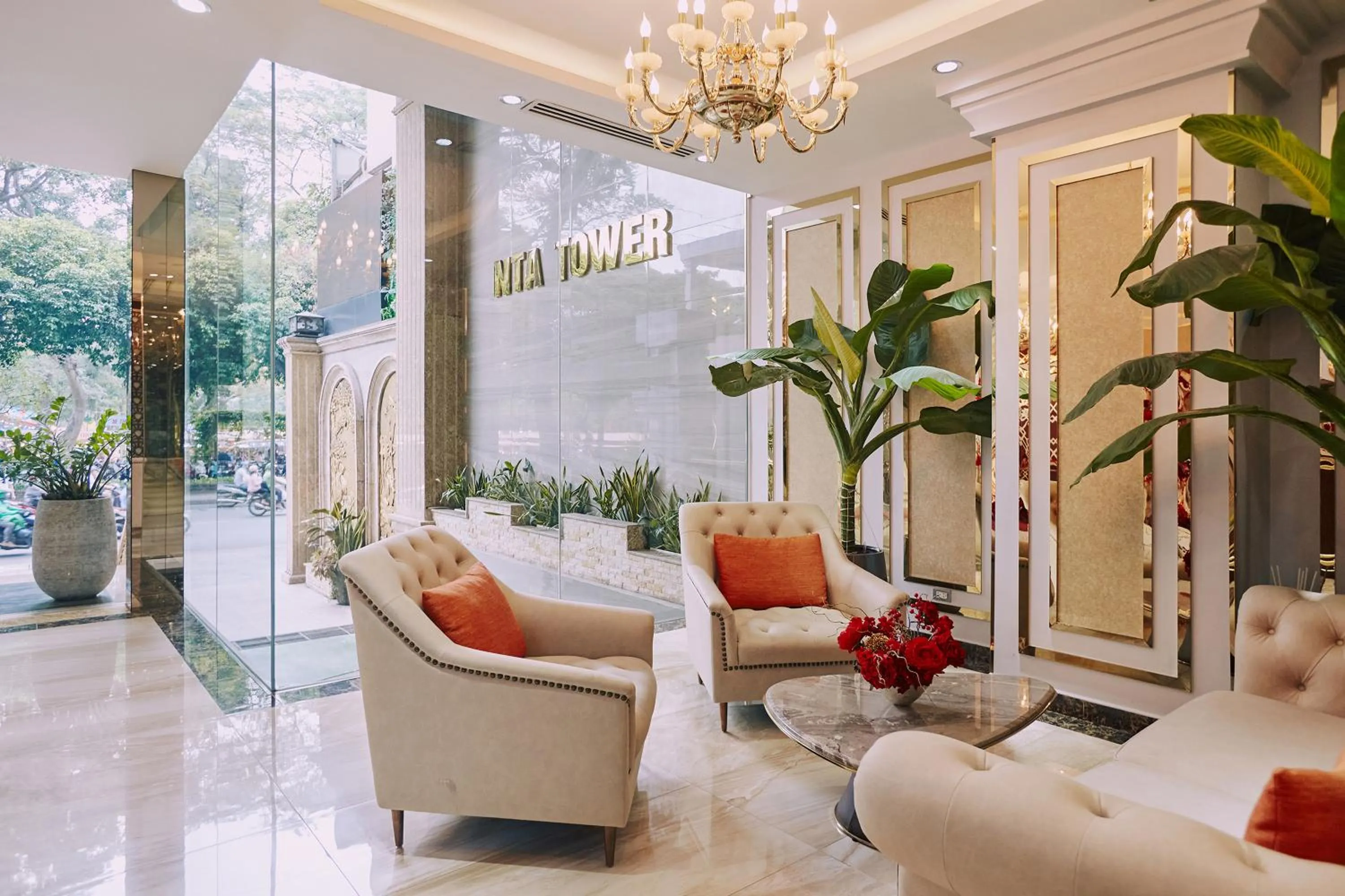 Lobby or reception in NTA Hotel - Serviced Apartments