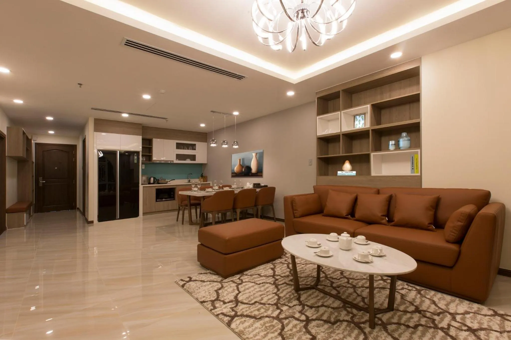 Living room in NTA Hotel - Serviced Apartments