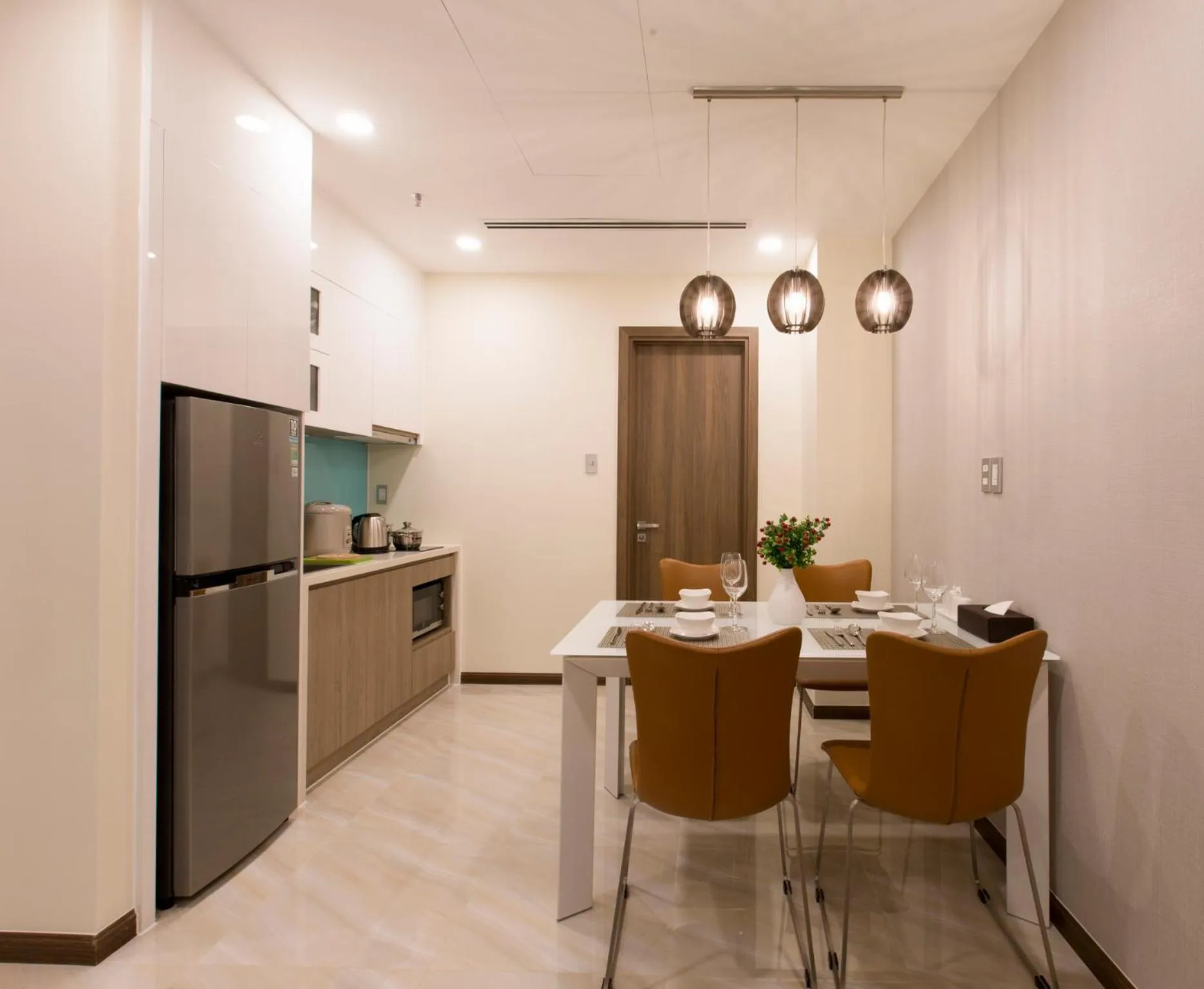 Dining area in NTA Hotel - Serviced Apartments