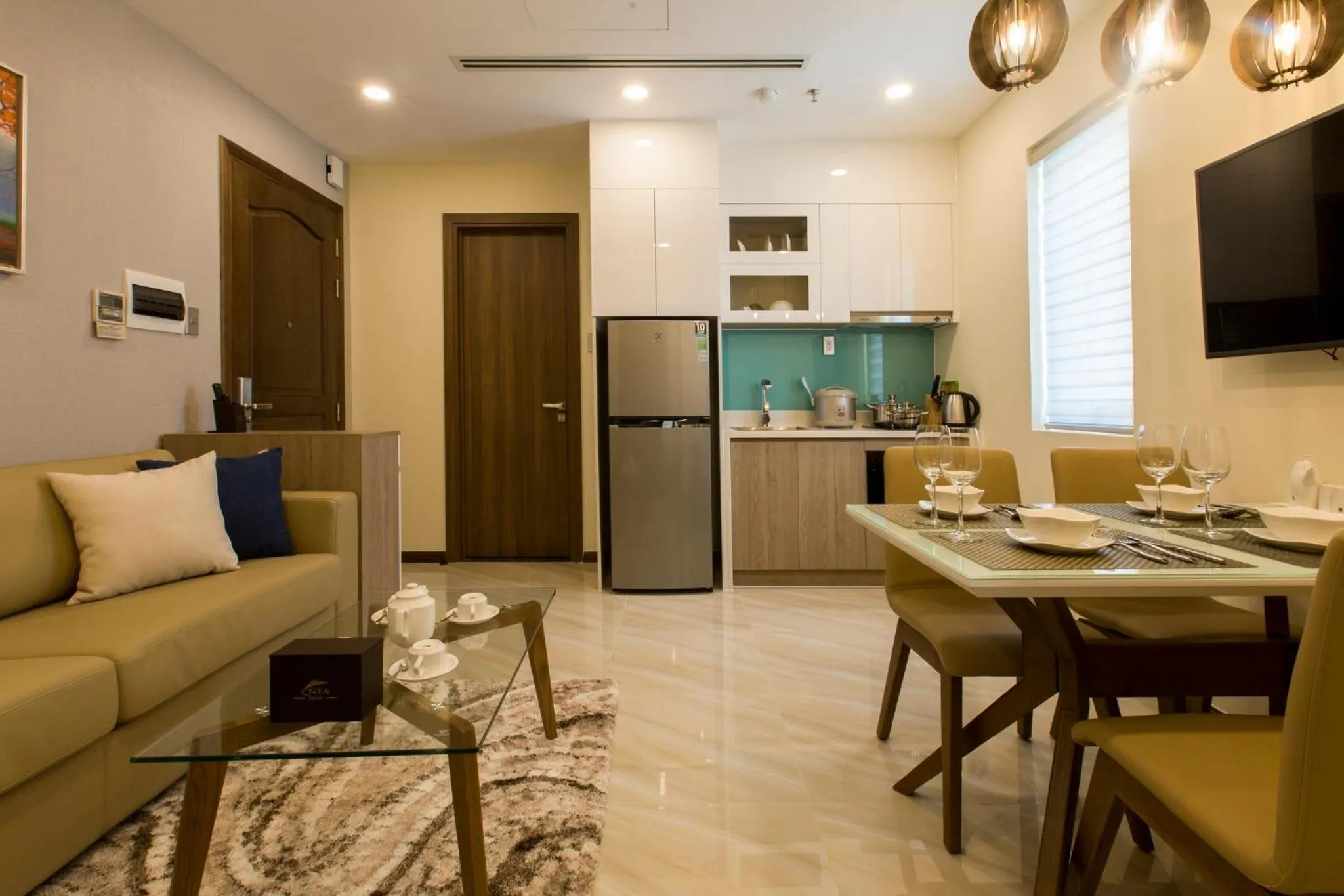 Living room in NTA Hotel - Serviced Apartments